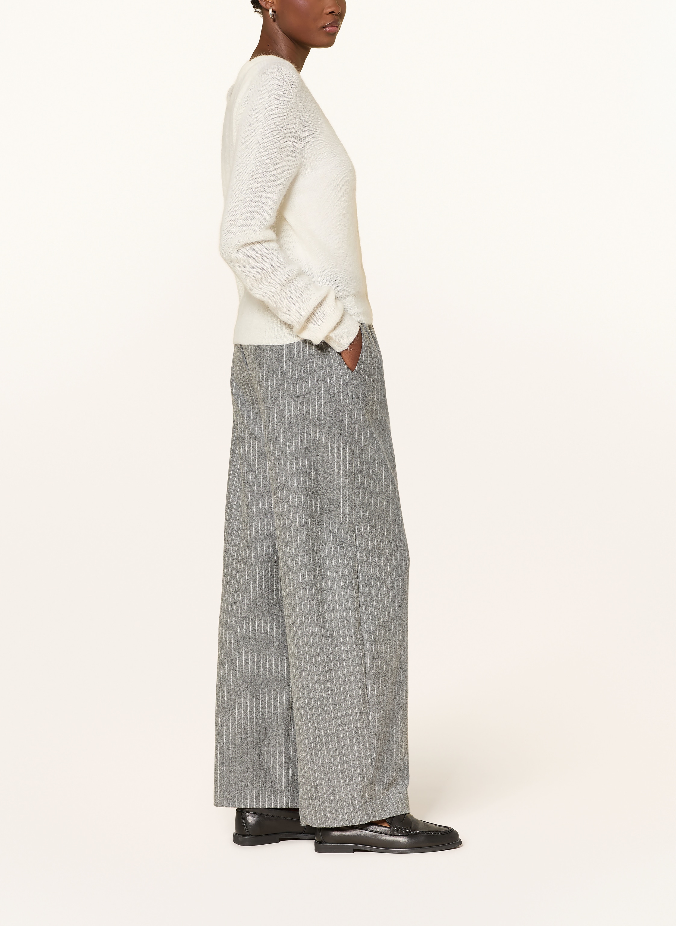 Thumbnail - Drykorn Marlenehose Consider grau