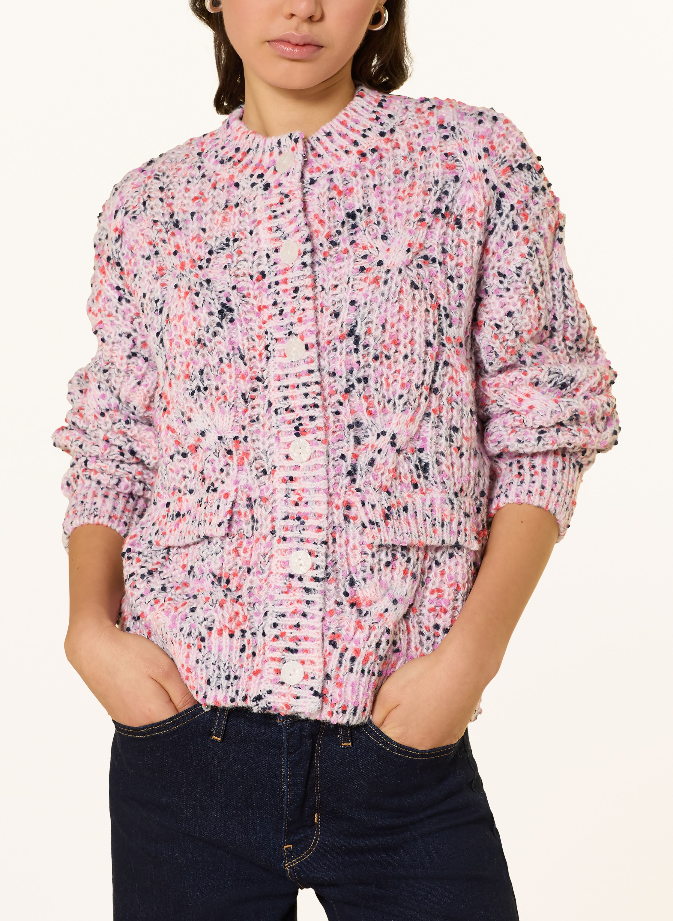 Thumbnail - Y.A.S. Strickjacke rosa