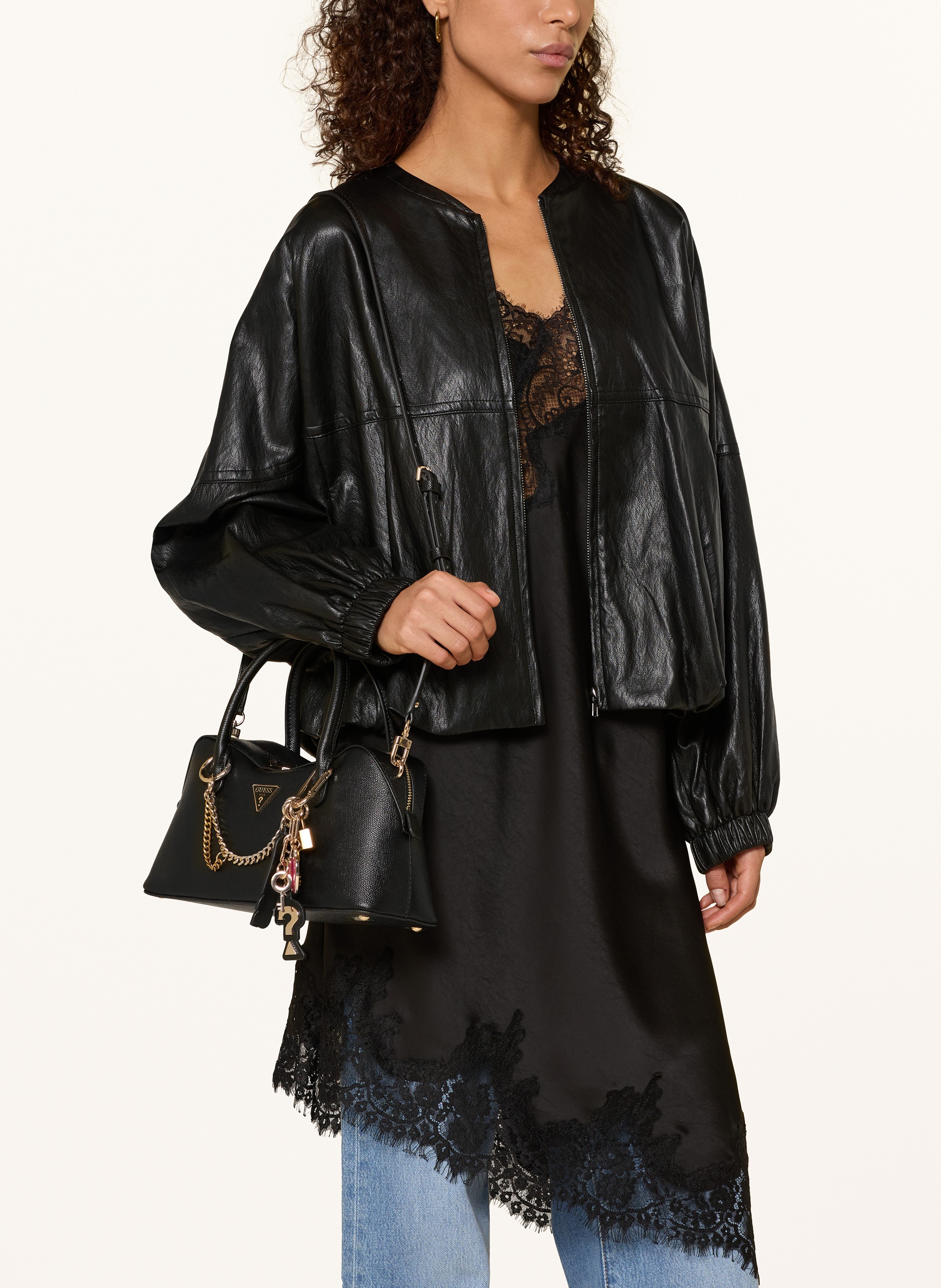 Thumbnail - Guess Handtasche Davina schwarz