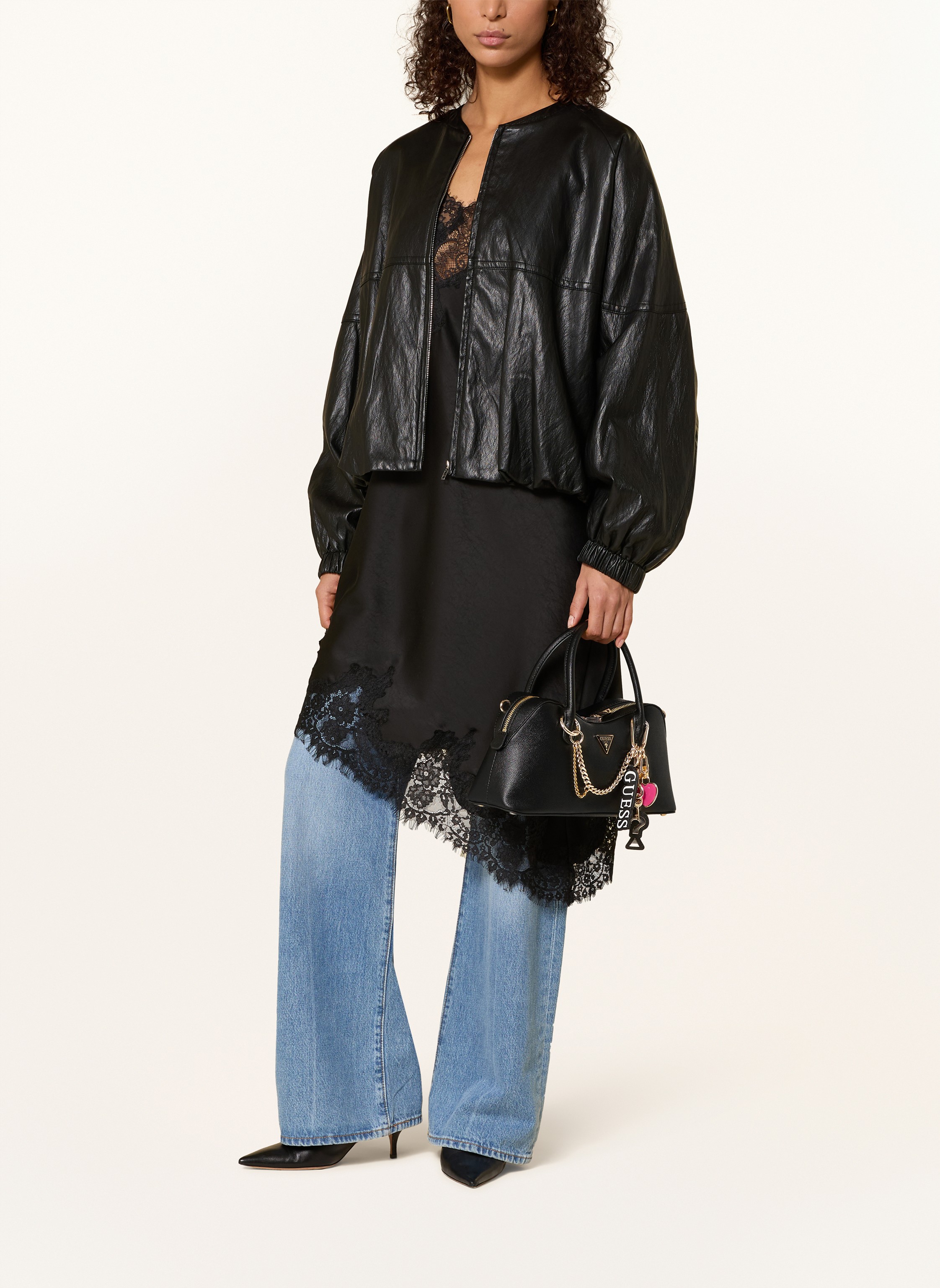 Thumbnail - Guess Handtasche Davina schwarz