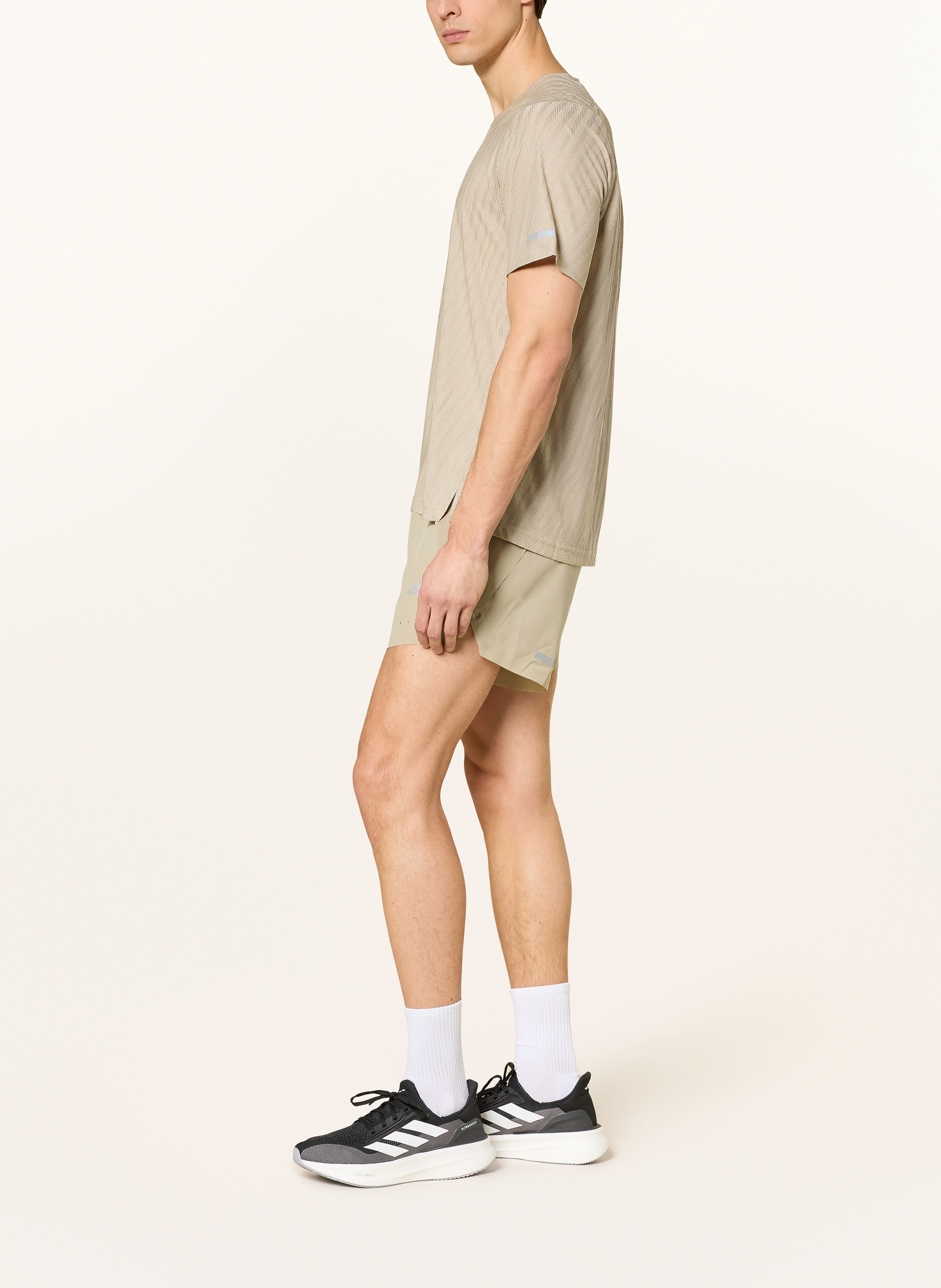 Thumbnail - Adidas 2-In-1-Laufshorts adi365 beige