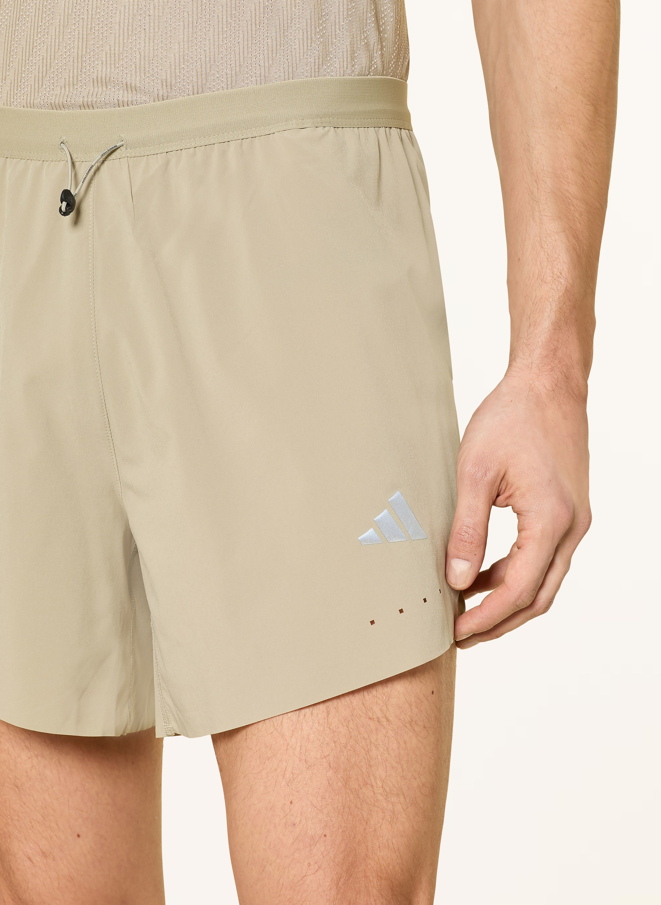 Thumbnail - Adidas 2-In-1-Laufshorts adi365 beige