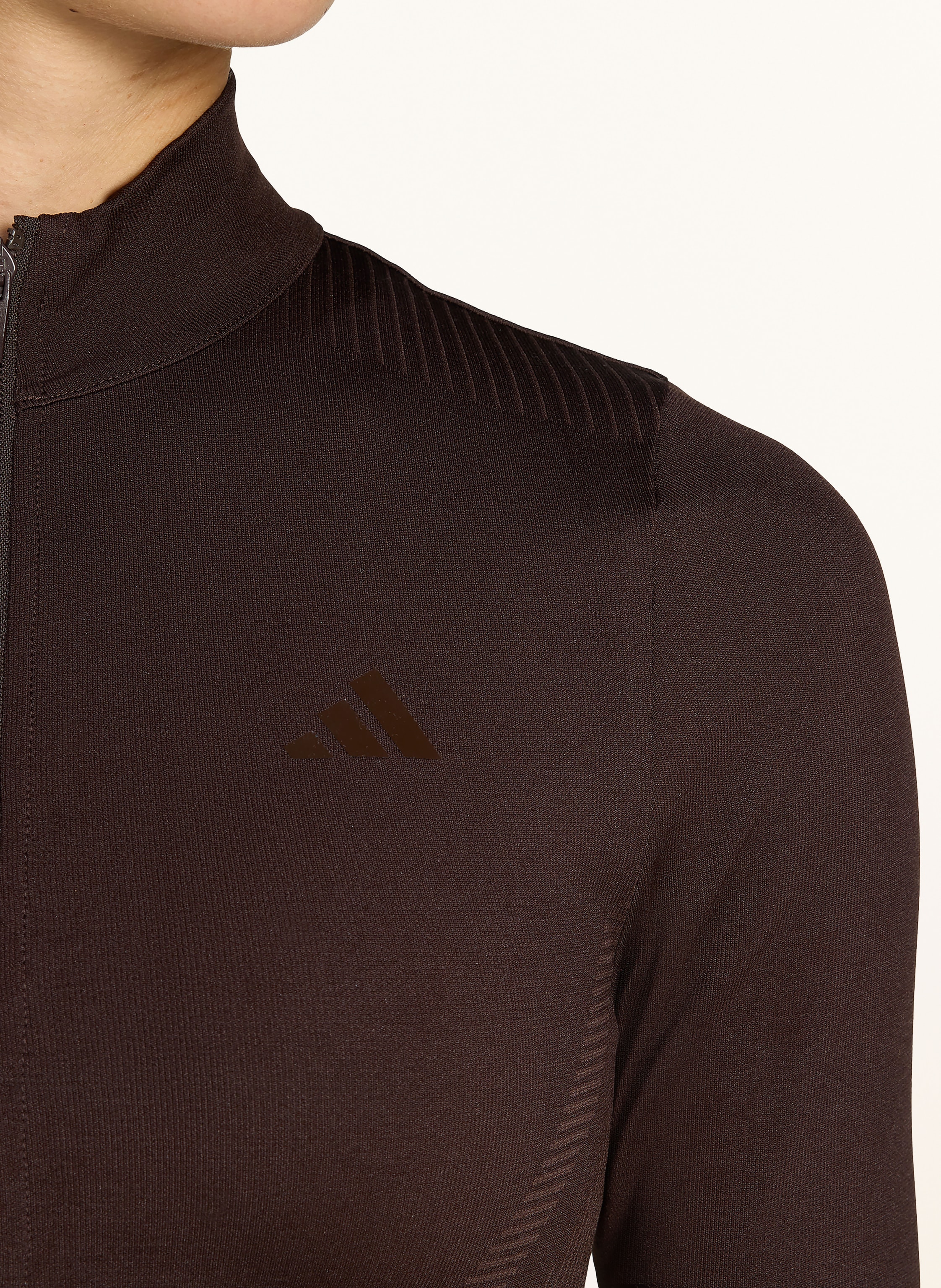 Thumbnail - Adidas Trainingsjacke We Knit braun