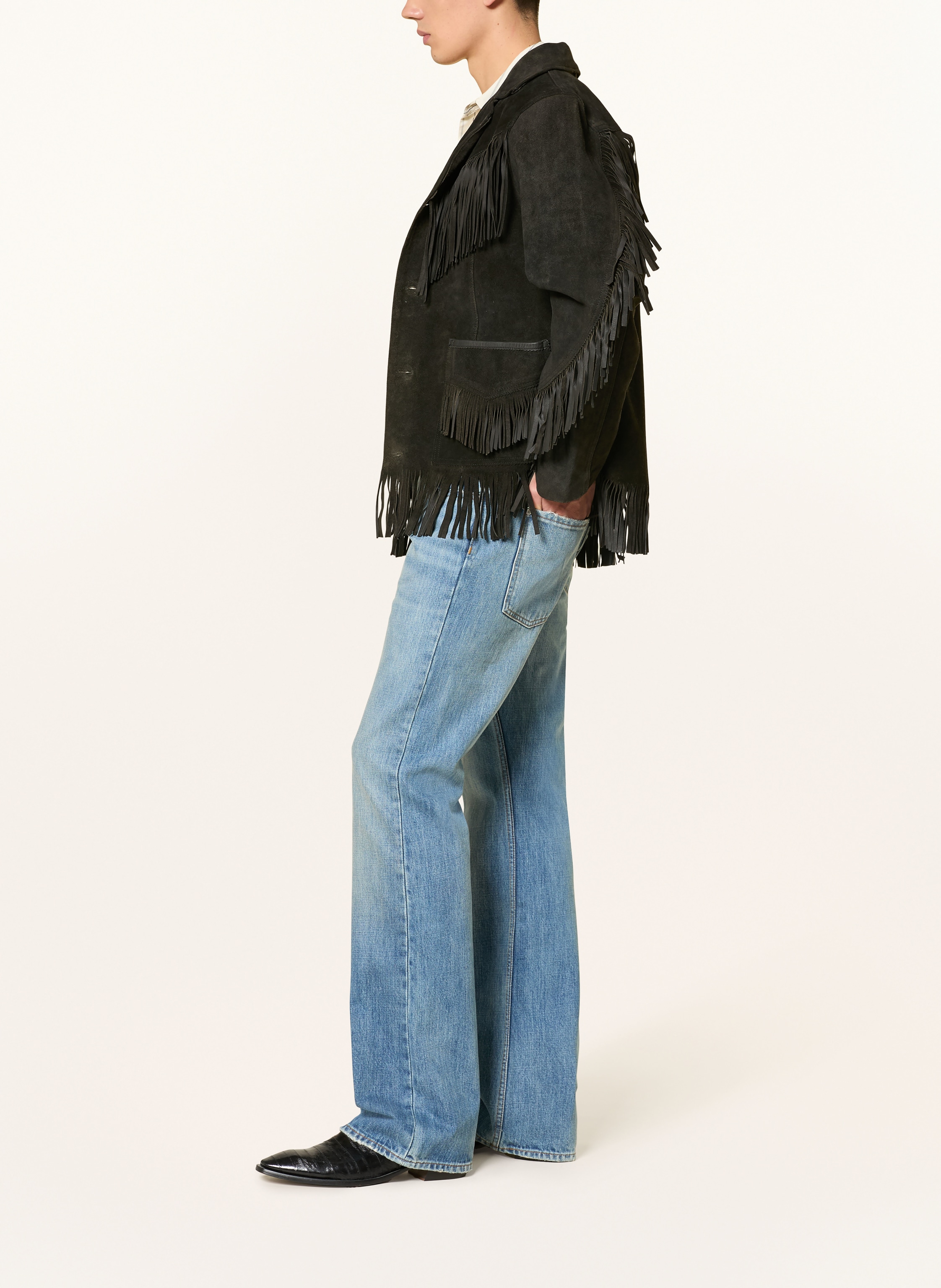 Thumbnail - 7 For All Mankind Jeans The Bootcut Bootcut Fit blau