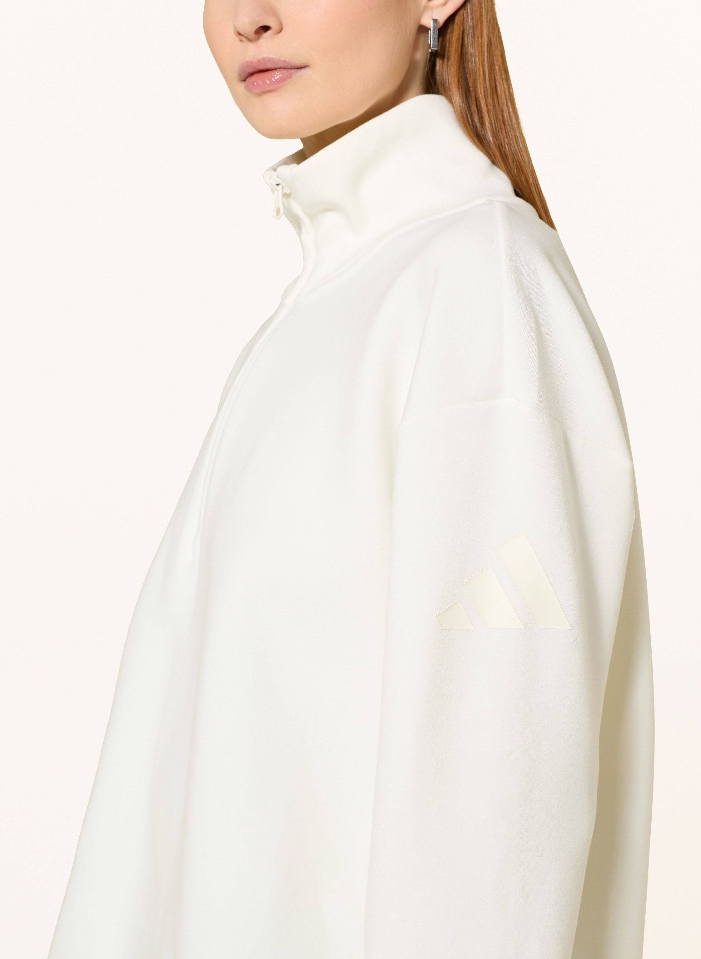 Thumbnail - Adidas Sweat-Troyer All Szn Soft Lux beige