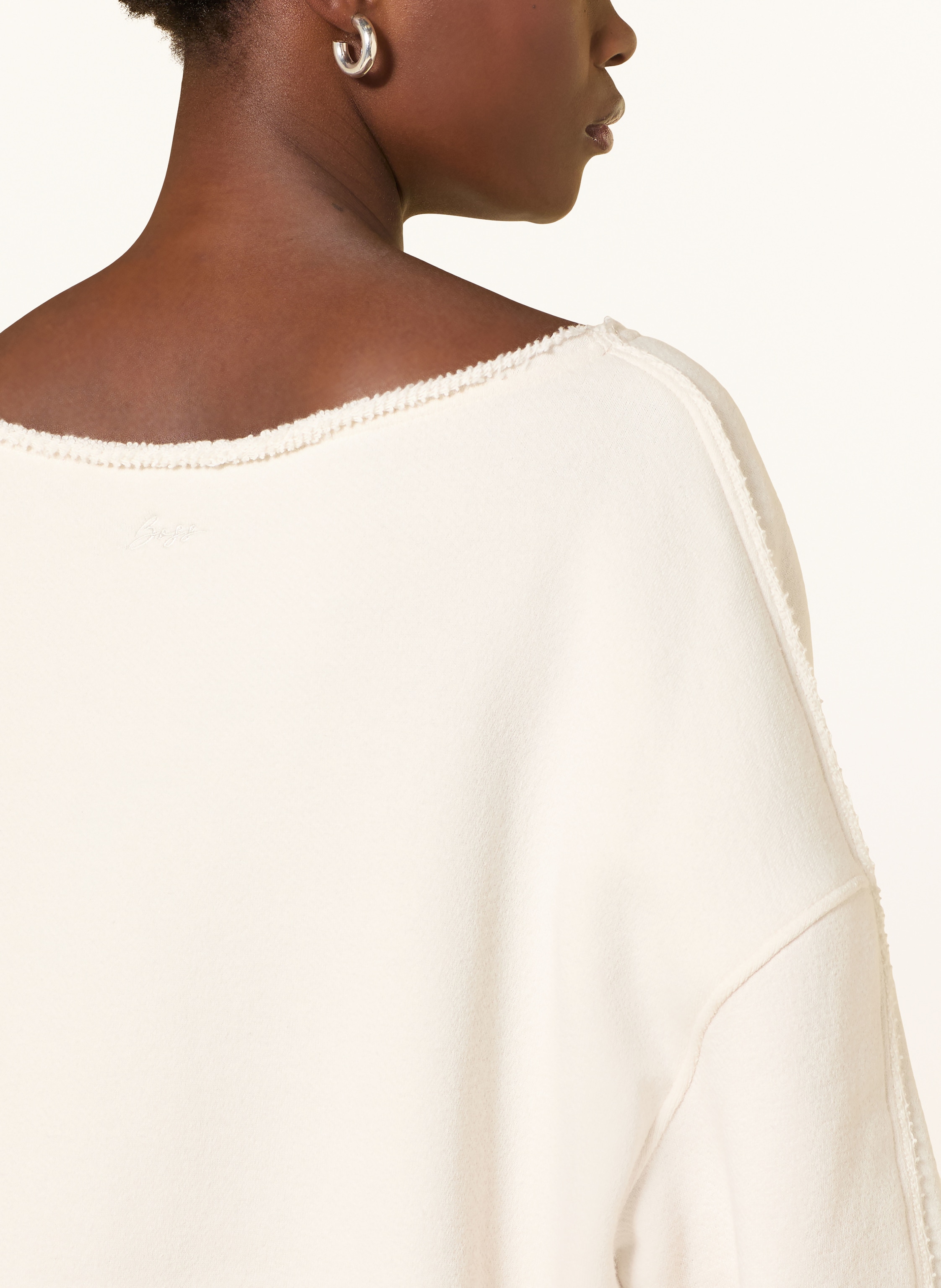 Thumbnail - Boss Sweatshirt Enely weiss