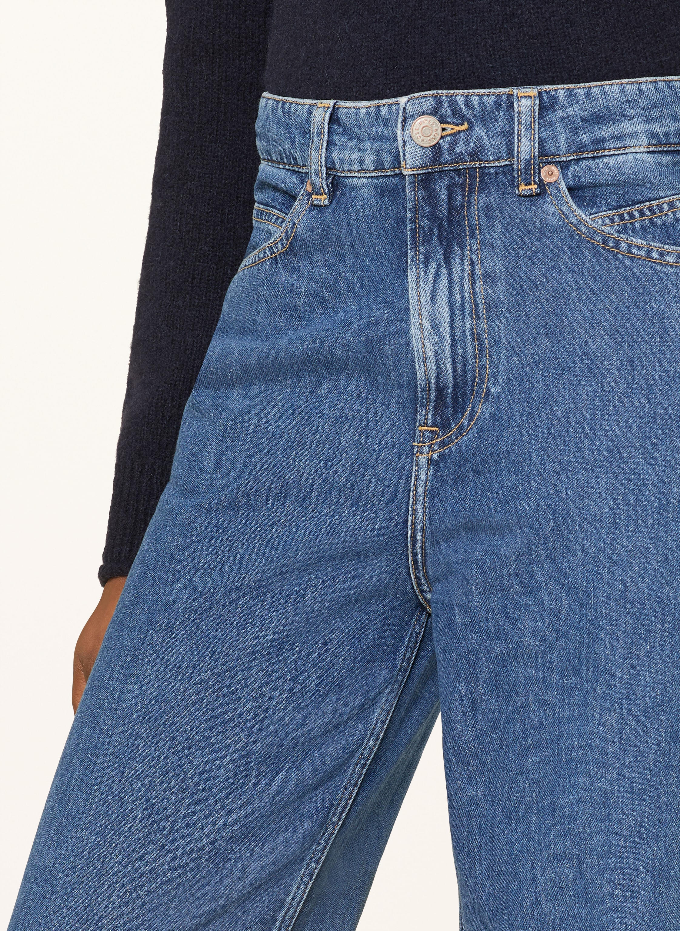 Thumbnail - Boss Wide Leg Jeans blau