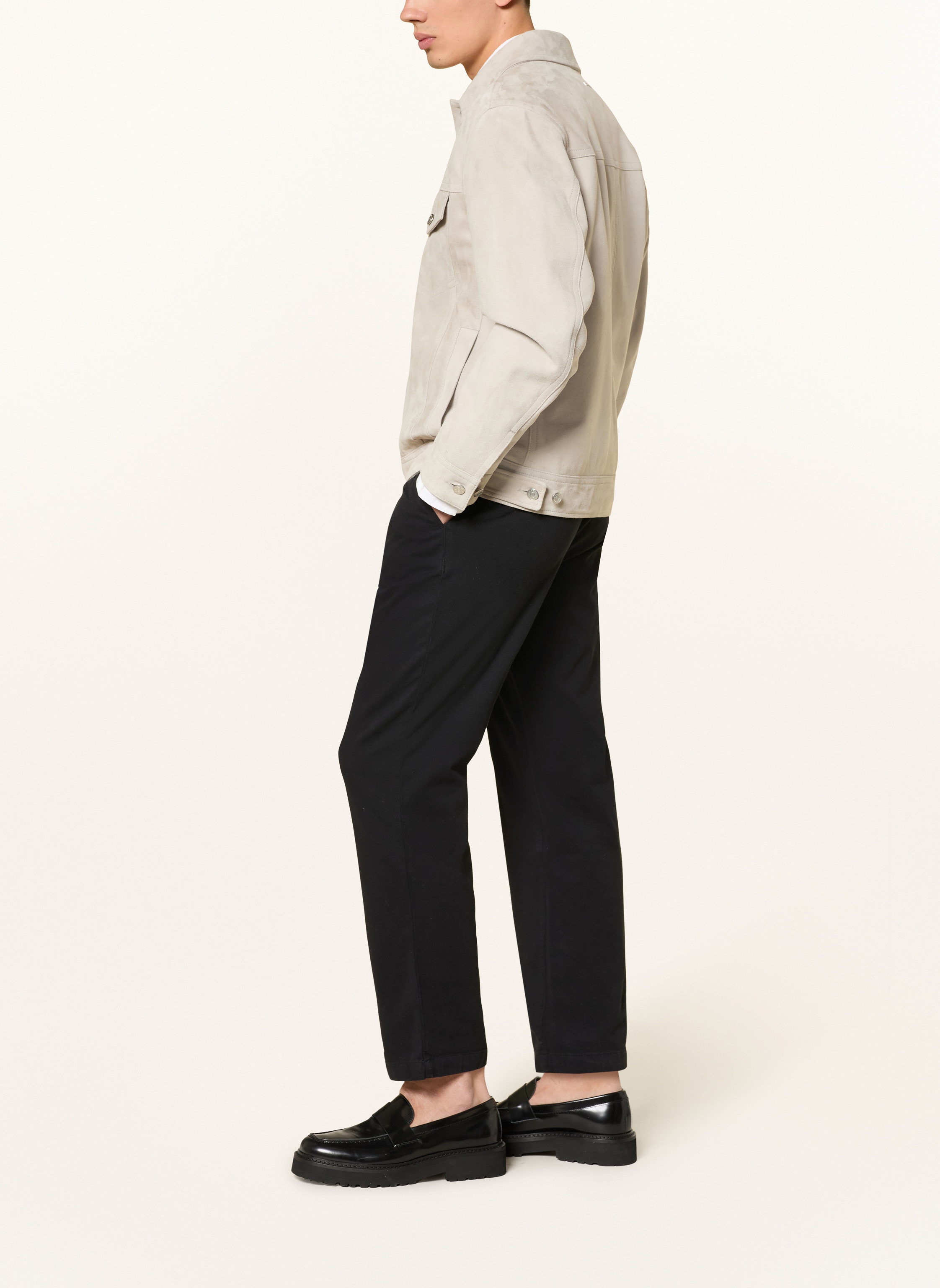 Thumbnail - Boss Chino Tapered Fit schwarz