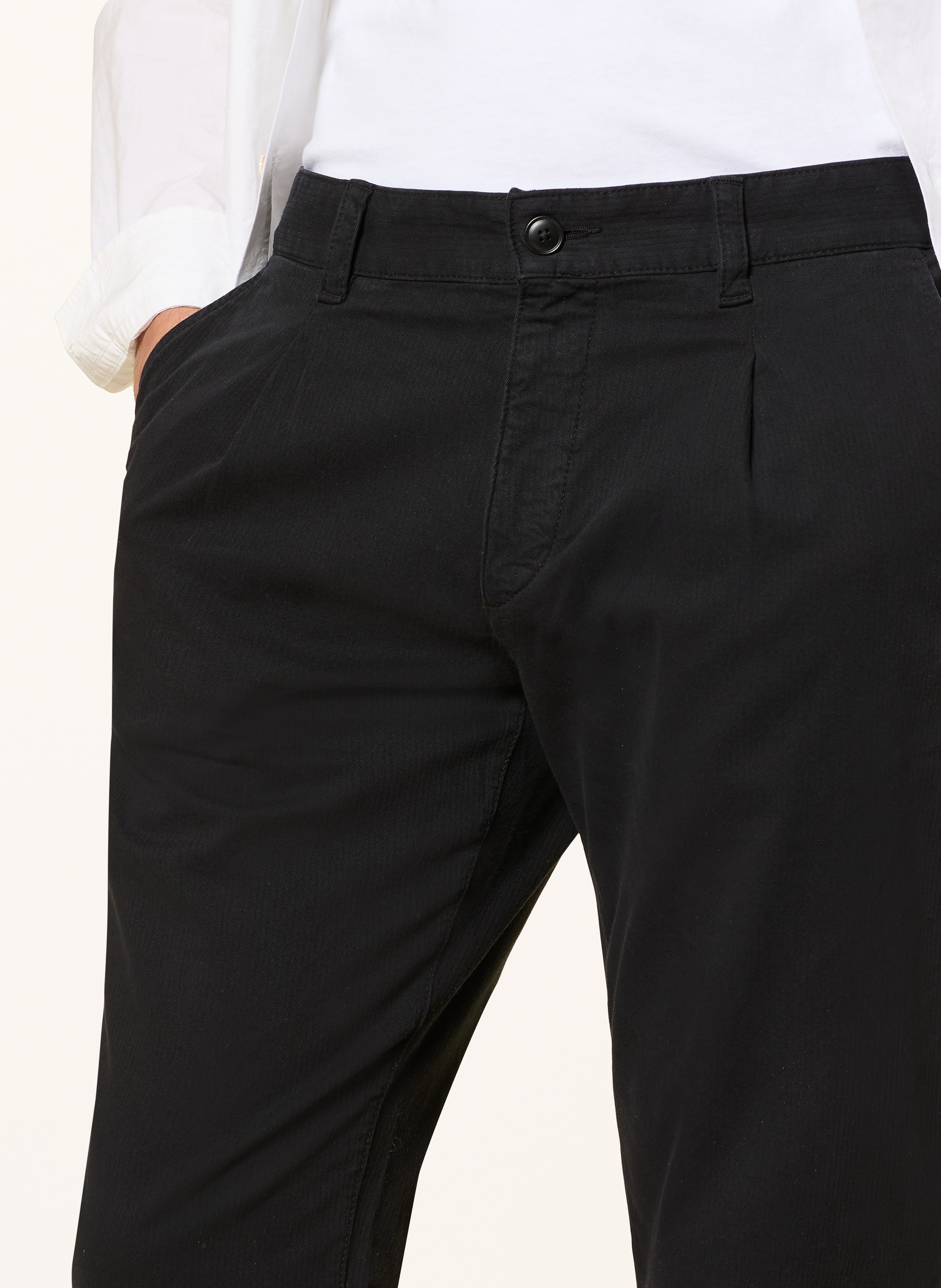 Thumbnail - Boss Chino Tapered Fit schwarz