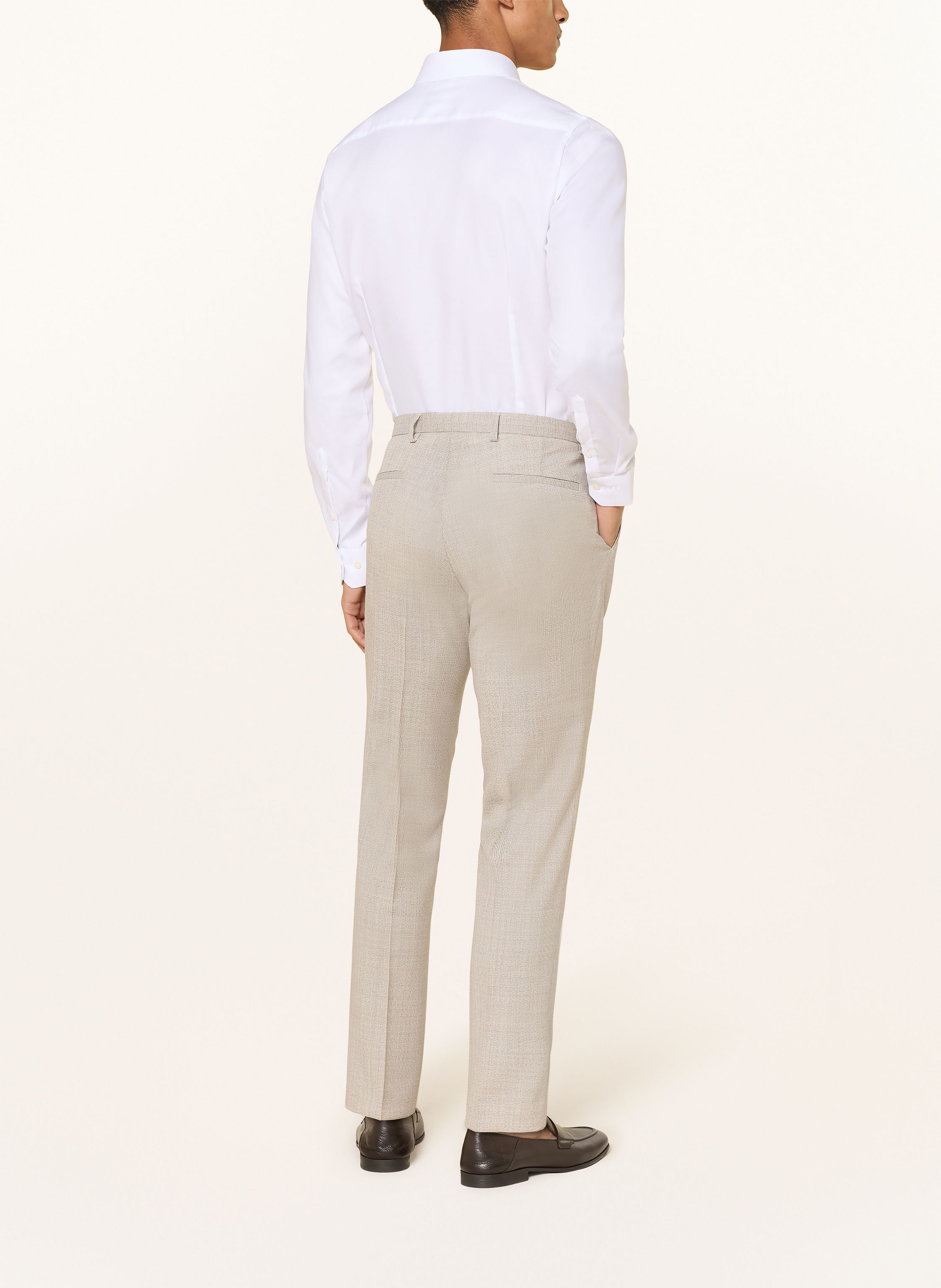 Thumbnail - Cg - Club Of Gents Anzughose Cg Paco Slim Fit beige