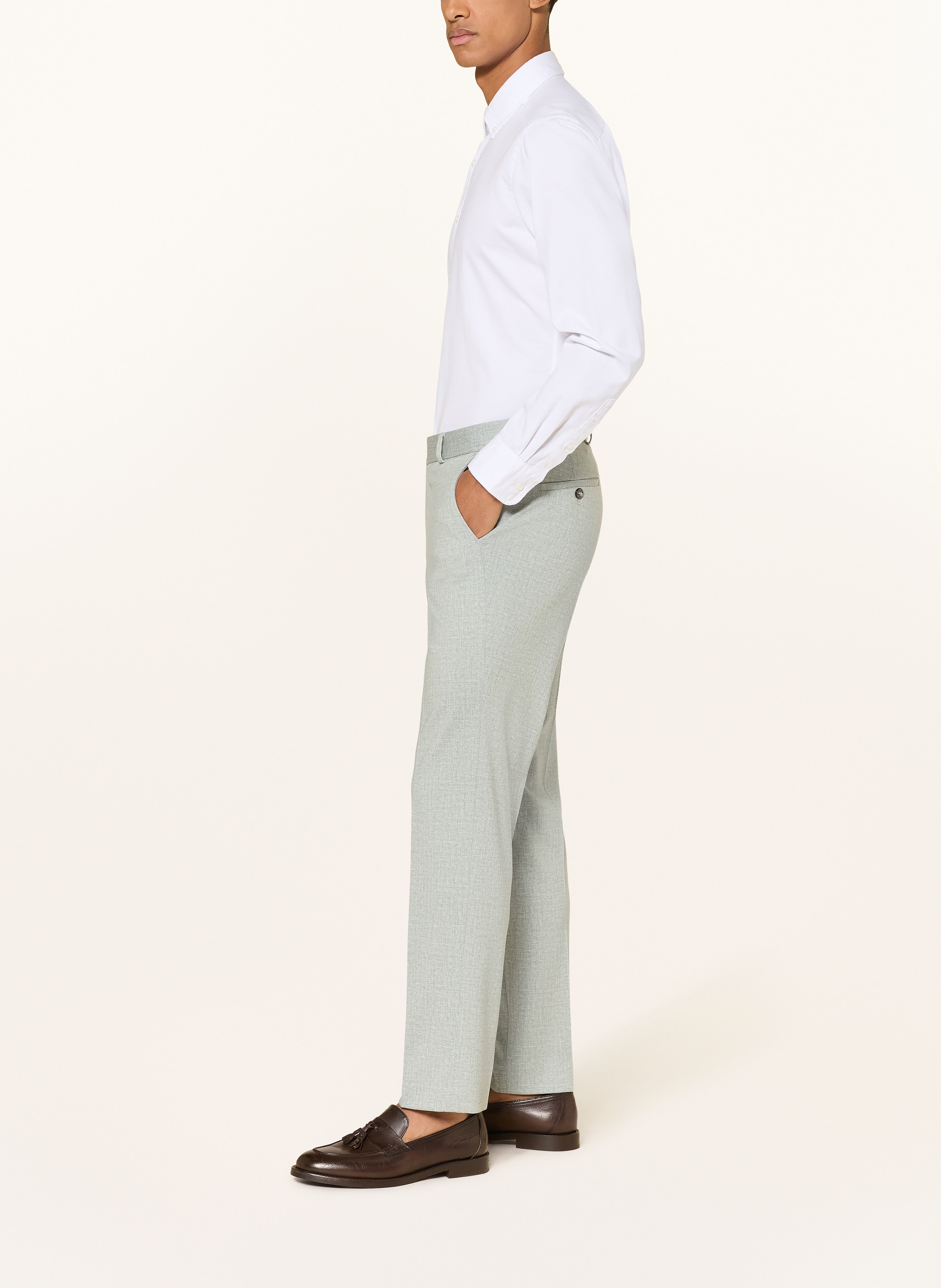 Thumbnail - Cg - Club Of Gents Anzughose Cg Paco Slim Fit gruen