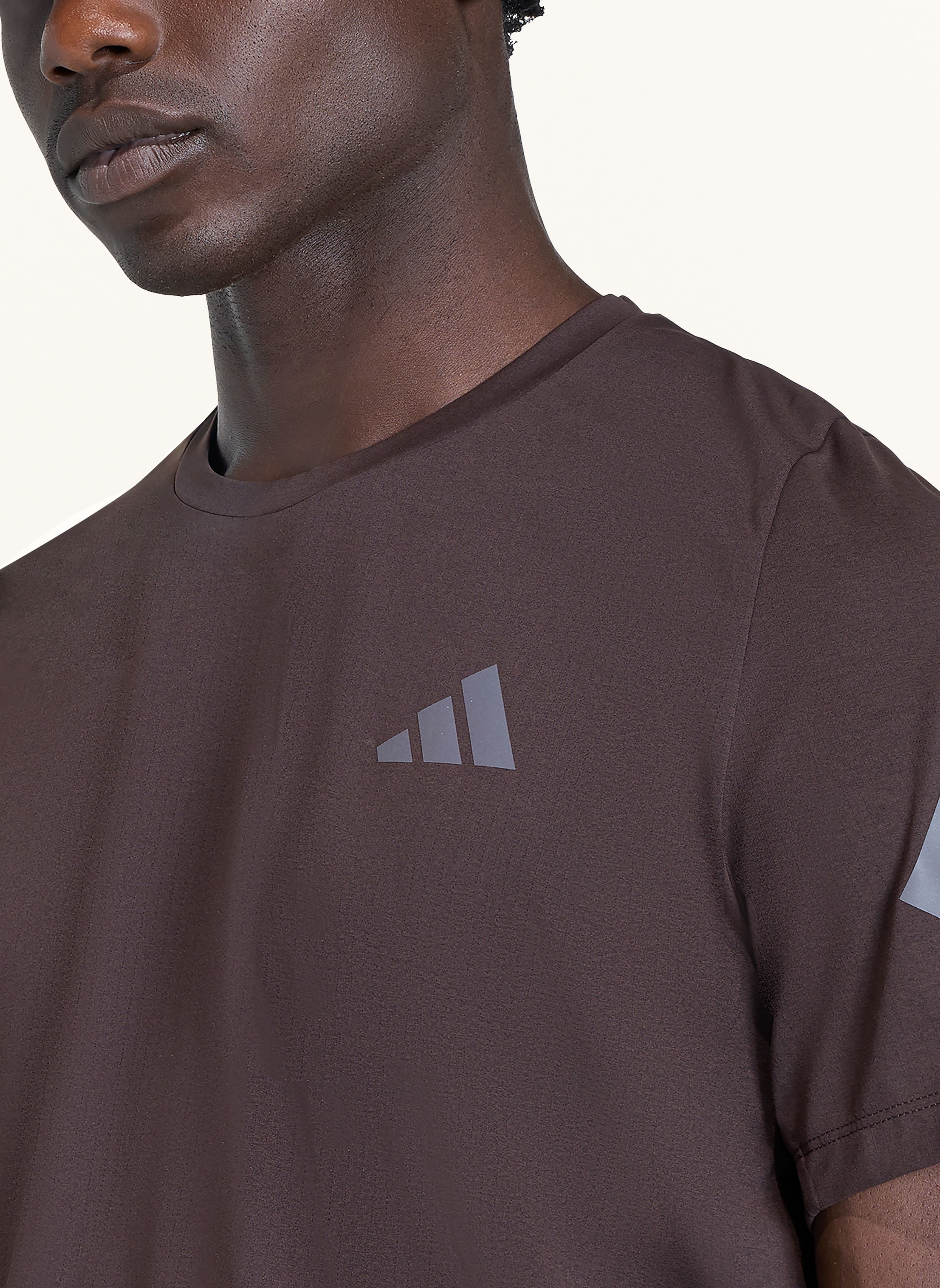 Thumbnail - Adidas Laufshirt adi365 Climacool braun