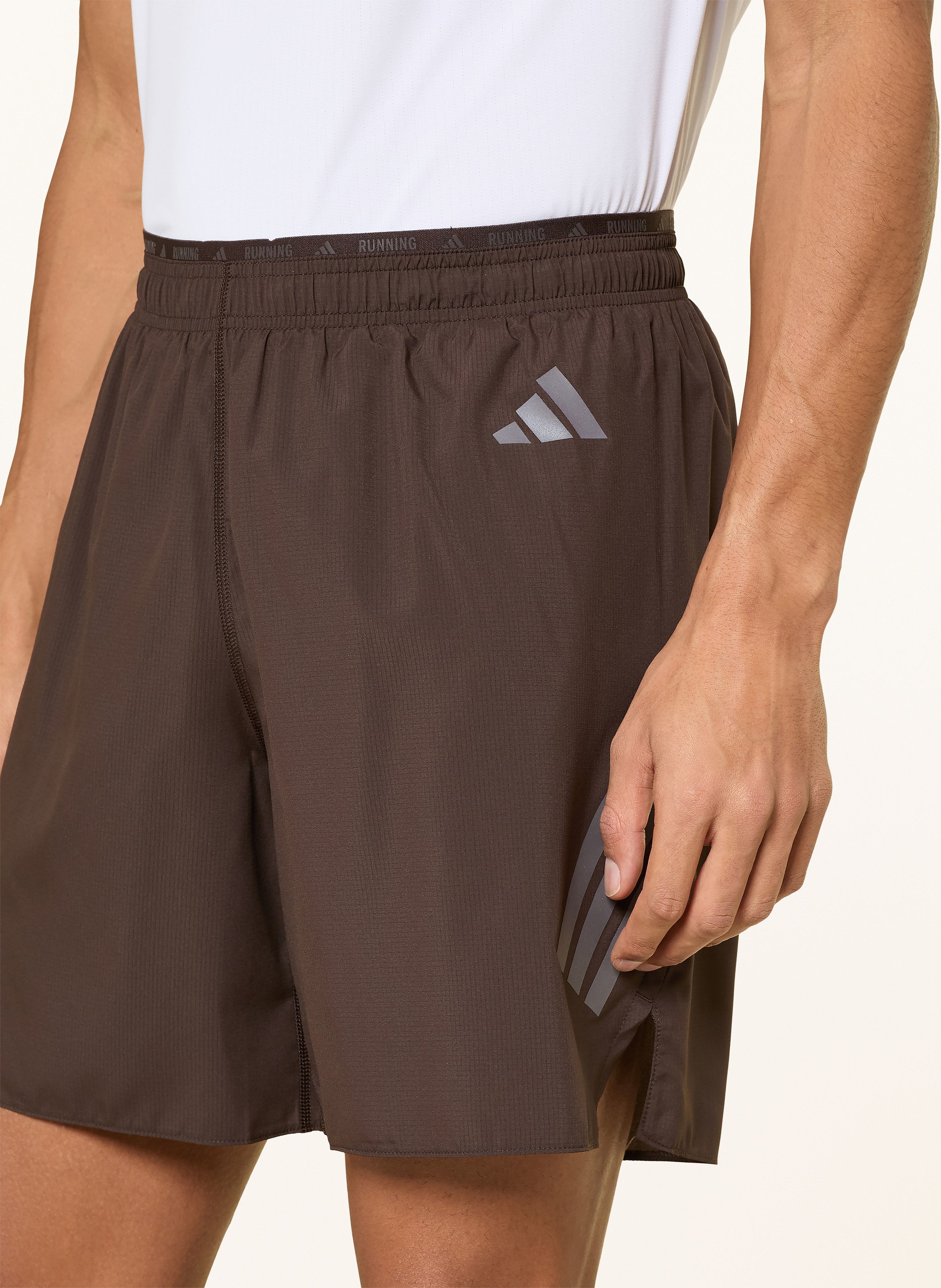 Thumbnail - Adidas 2-In-1-Laufshorts adi365 braun