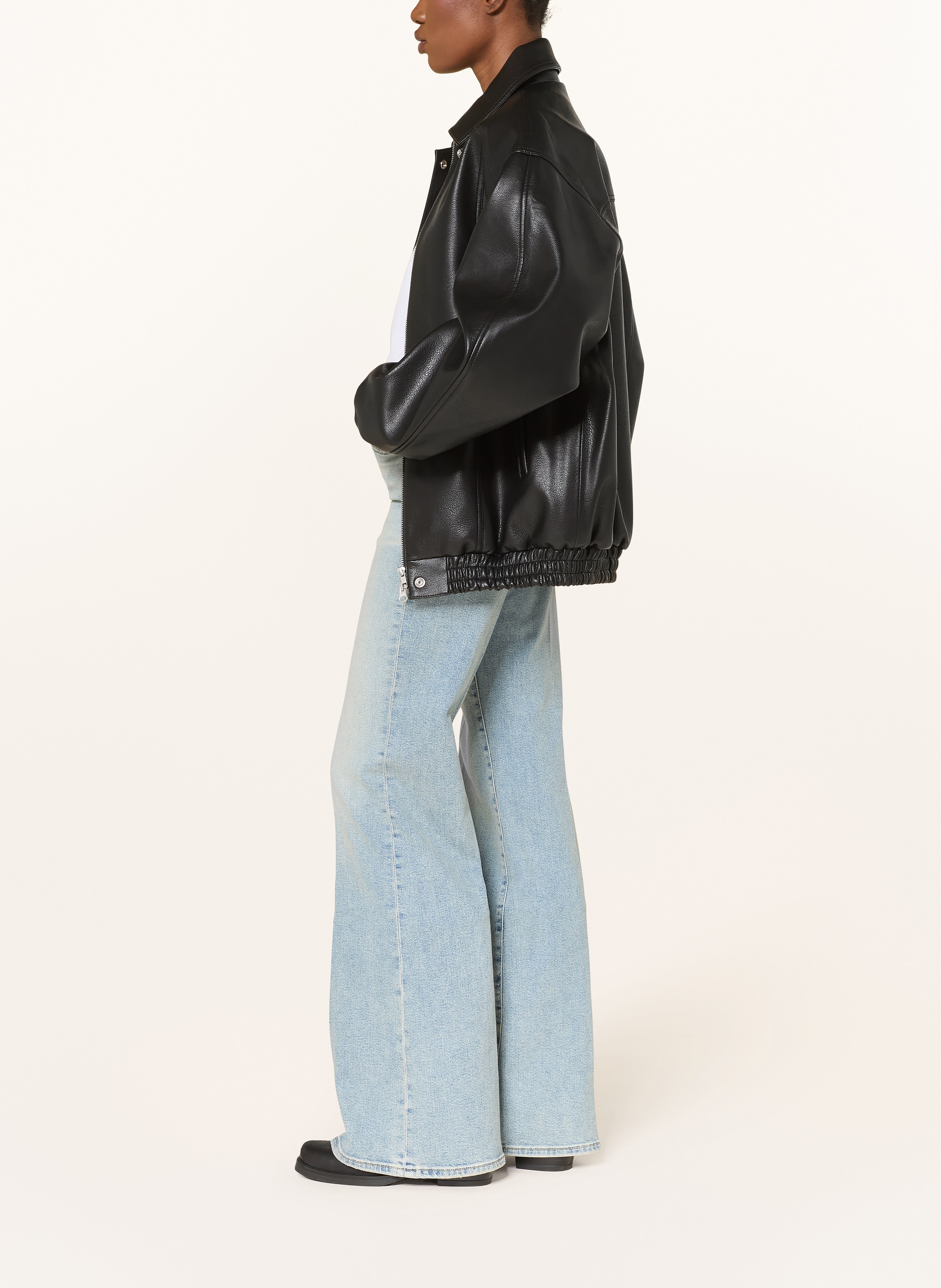 Thumbnail - 7 For All Mankind Flared Jeans Modern Dojo blau