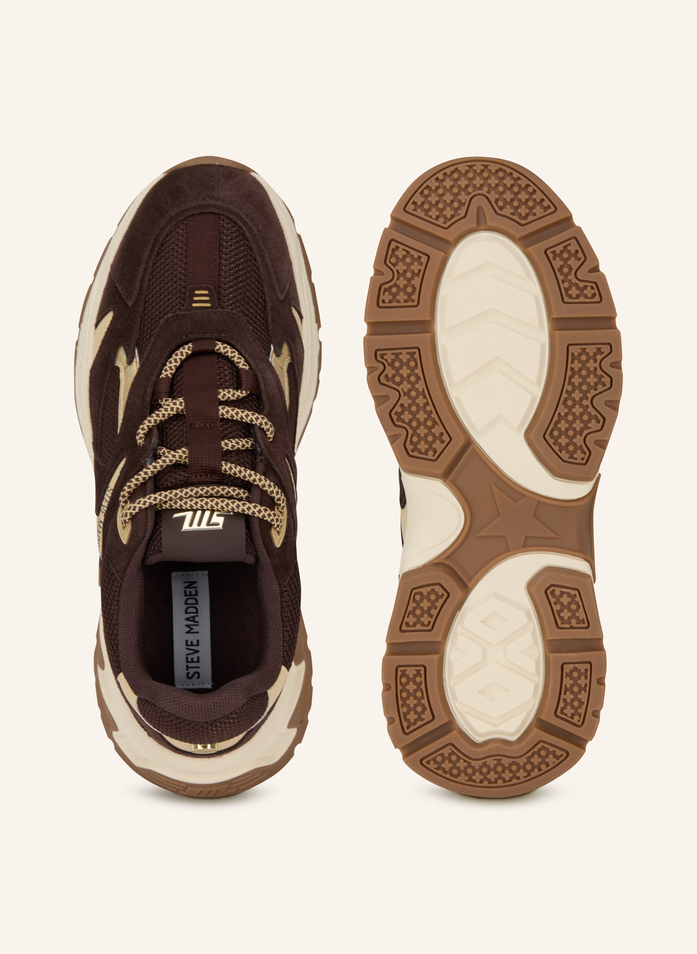 Thumbnail - Steve Madden Sneaker Ample braun