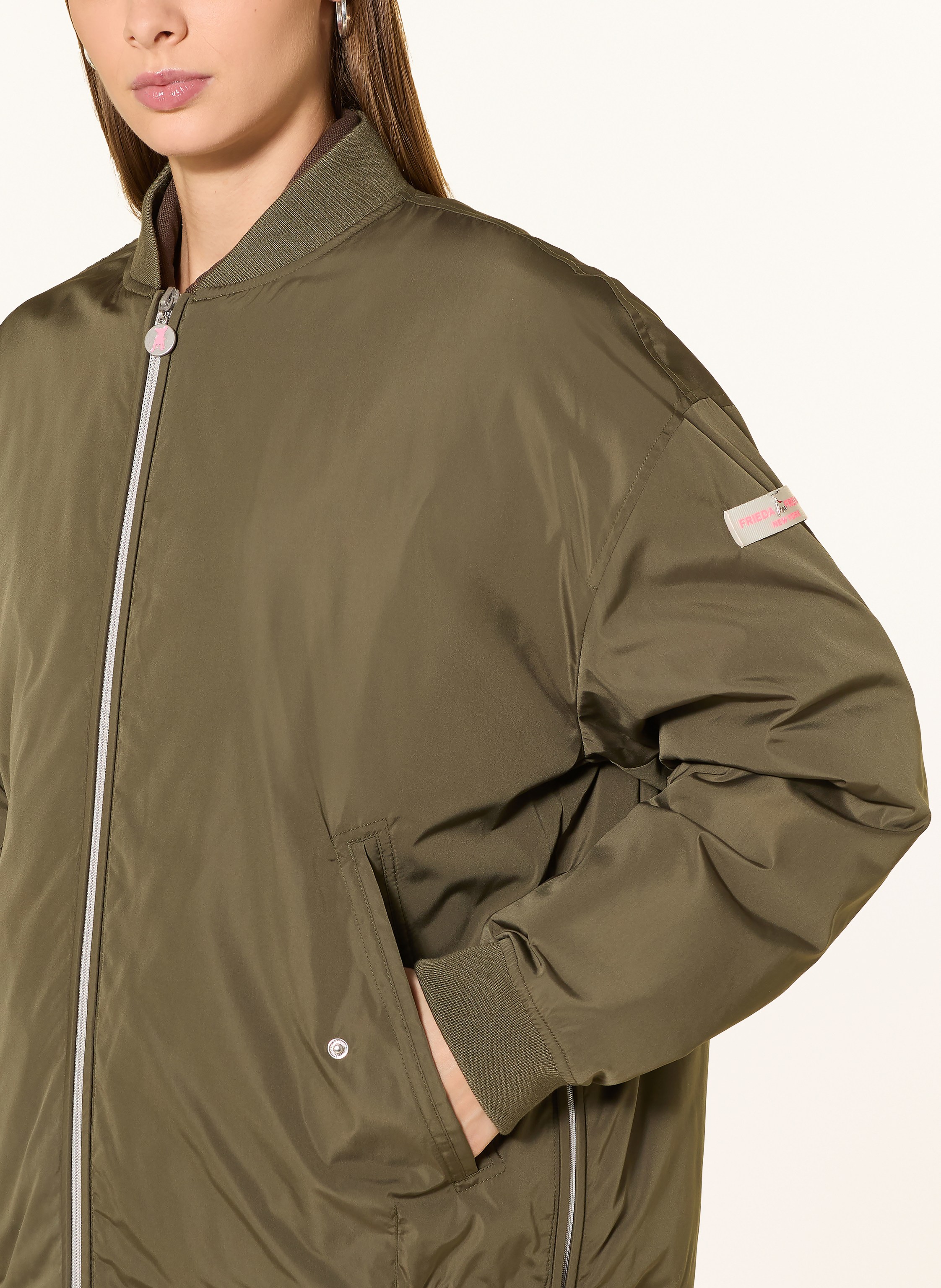 Thumbnail - Frieda & Freddies Oversized-Blouson Nuri gruen