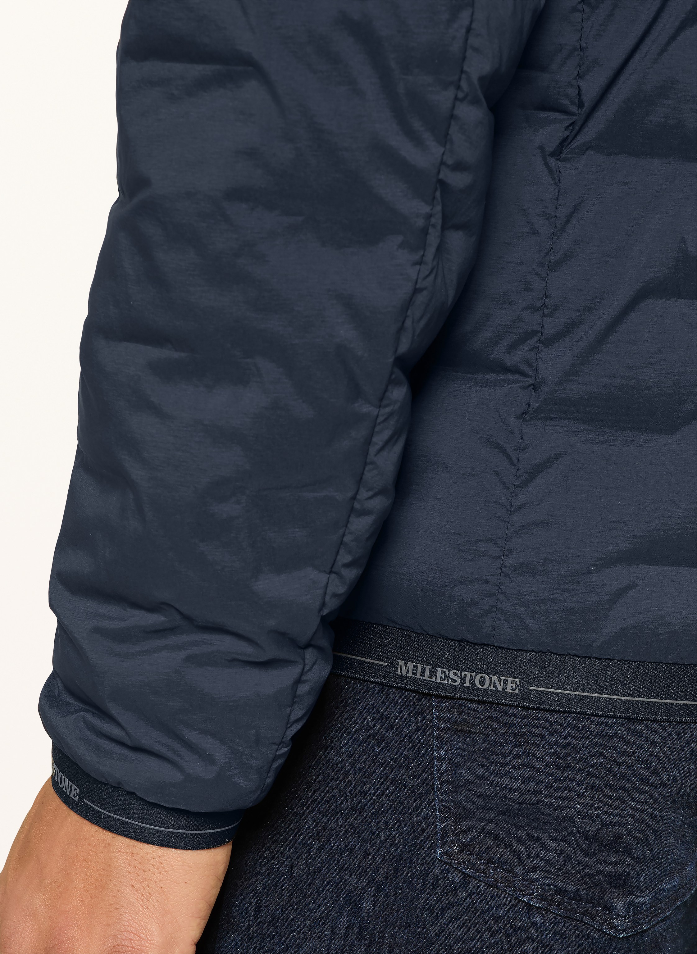 Thumbnail - Milestone Steppjacke Mshopper blau