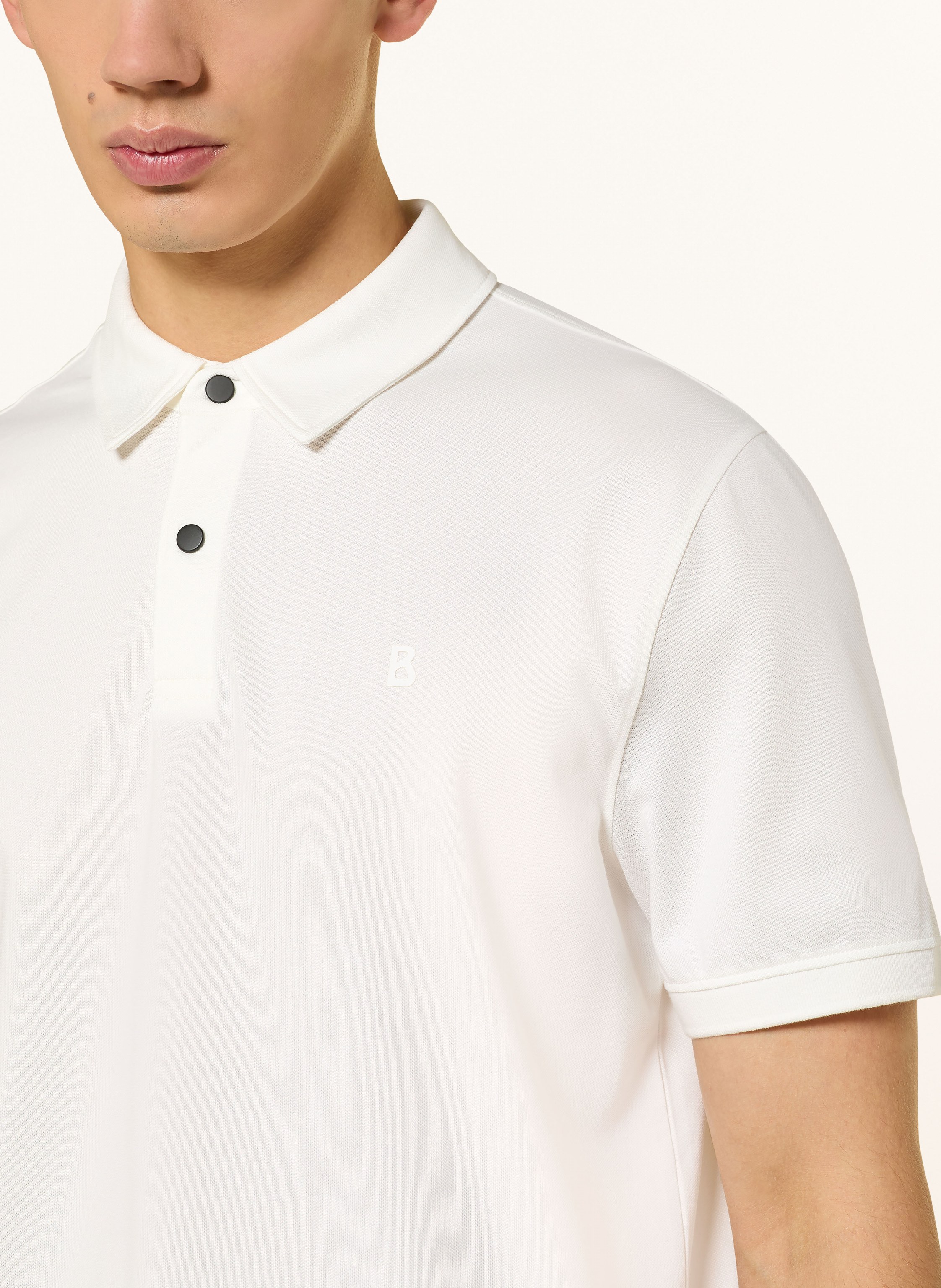 Thumbnail - Bogner Piqué-Poloshirt Timo Regular Fit weiss