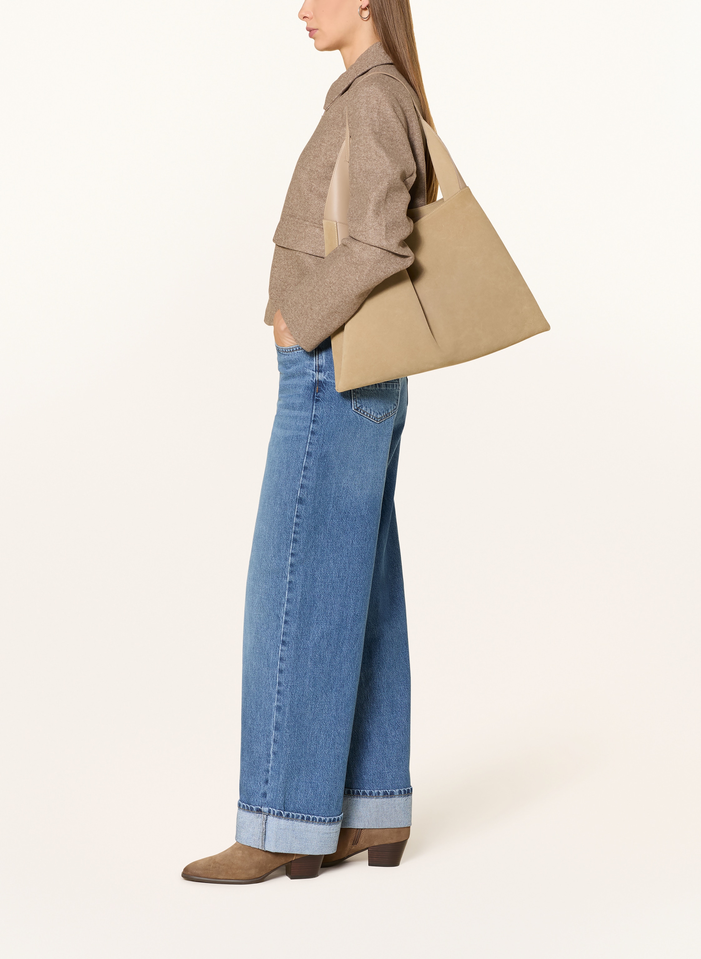 Thumbnail - Only Wide Leg Jeans blau
