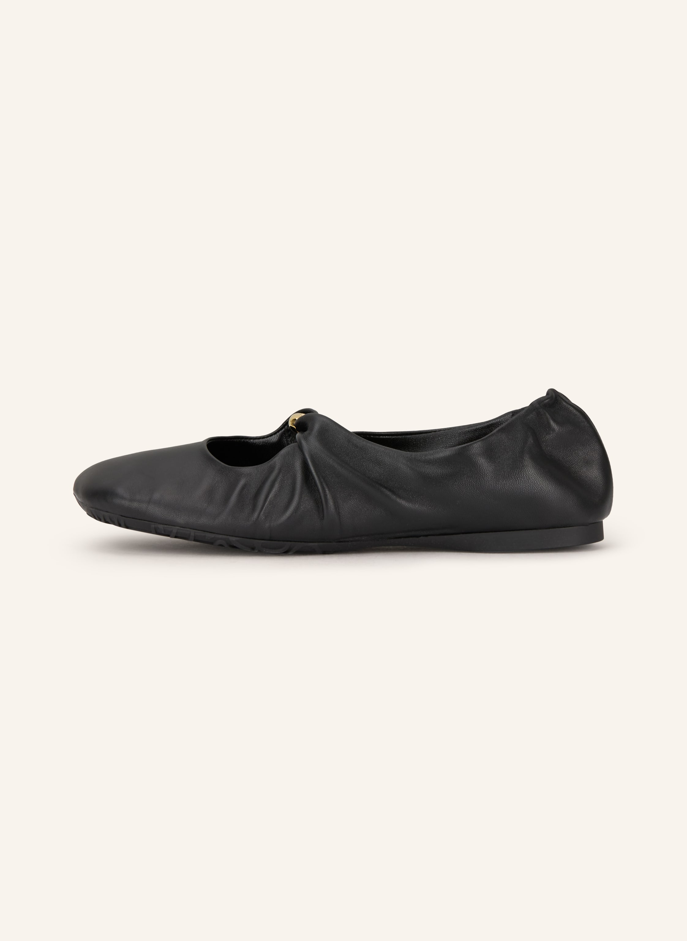 Thumbnail - Loewe Mary-Jane-Ballerinas Pebble Soft schwarz