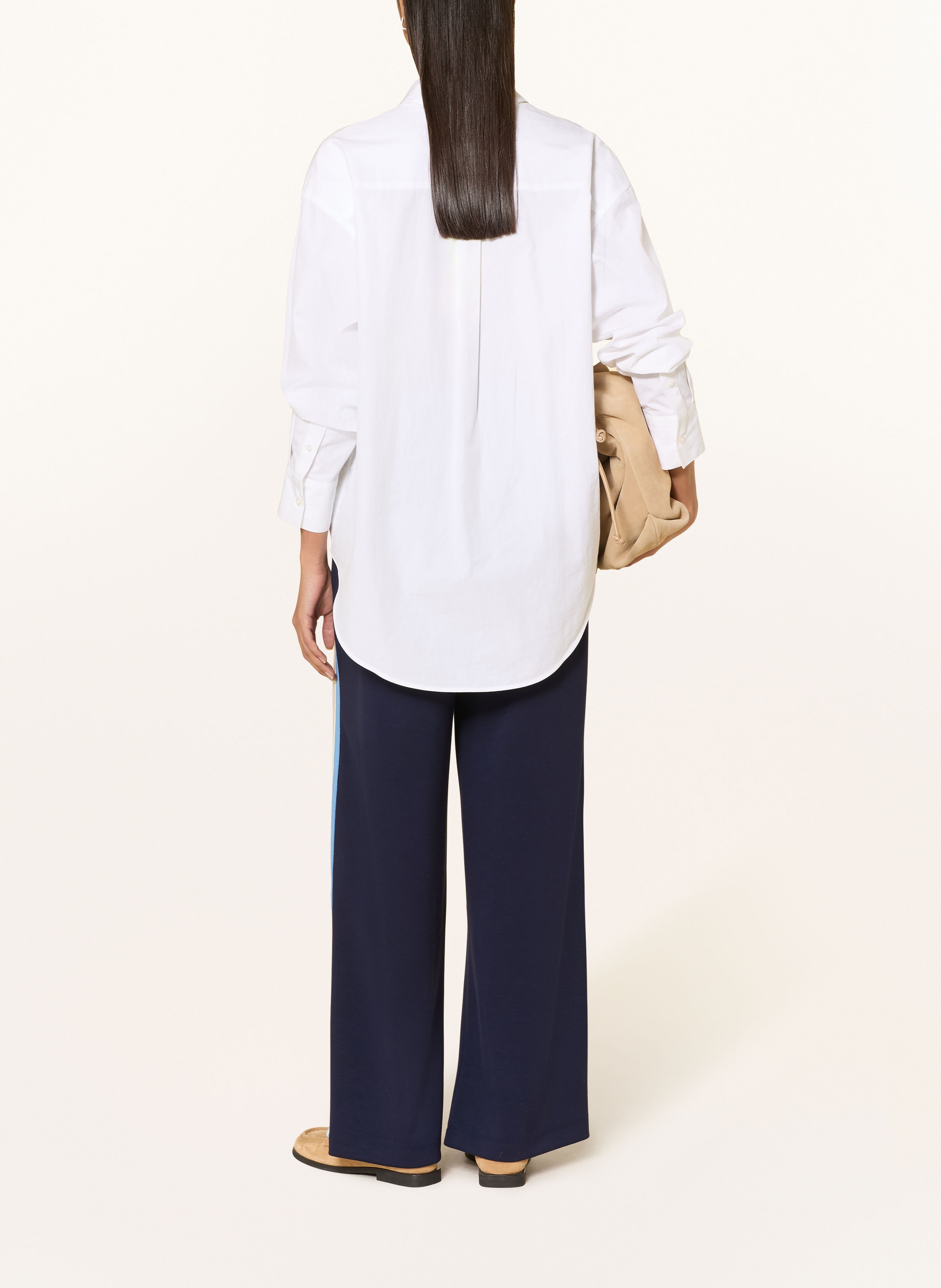 Thumbnail - Cartoon Jerseyhose Mit Galonstreifen blau