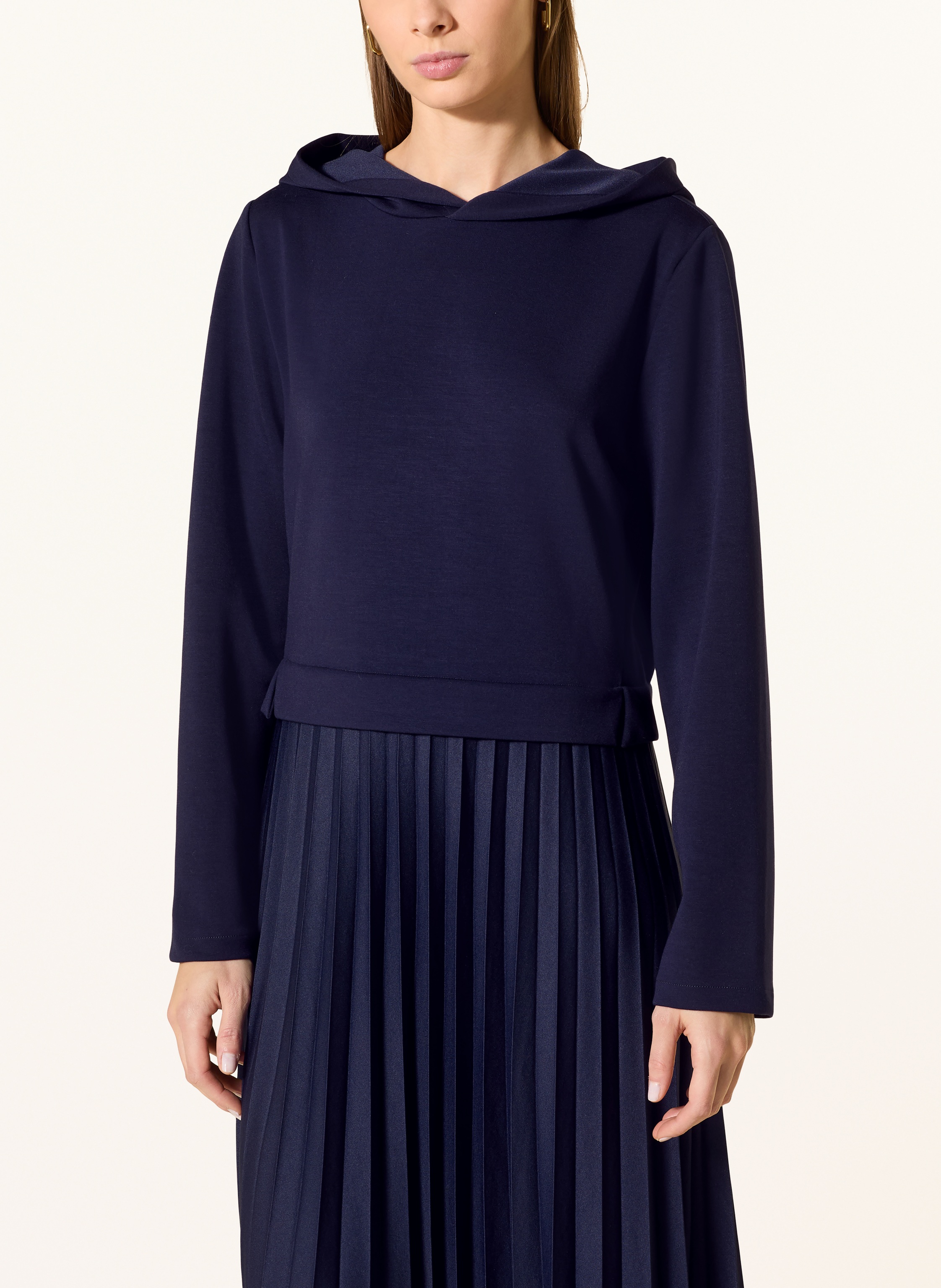 Thumbnail - Cartoon Kleid Mit Plissees blau