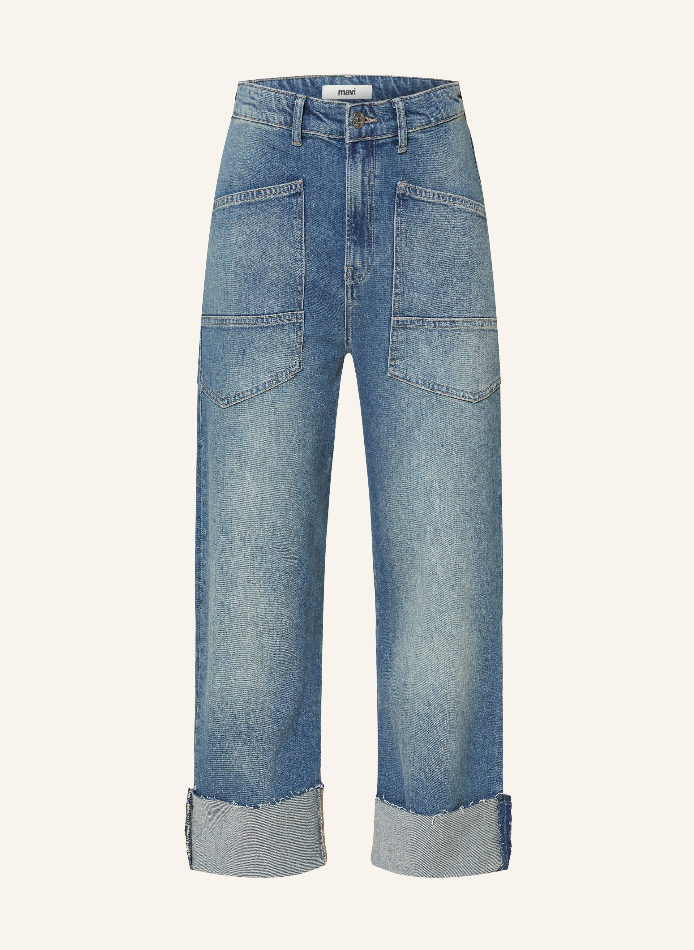 Mavi Boyfriend Jeans Anya blau