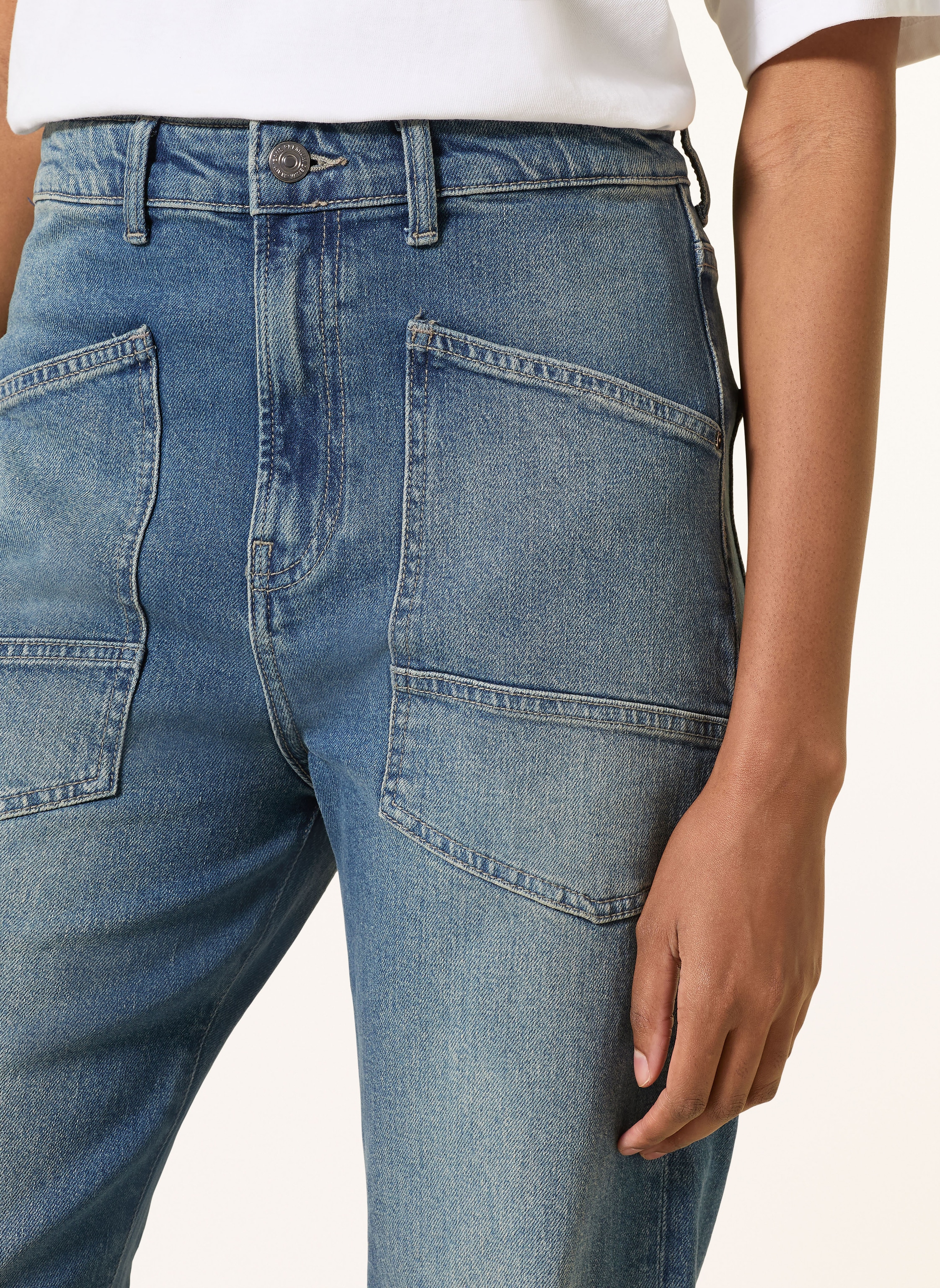 Thumbnail - Mavi Boyfriend Jeans Anya blau