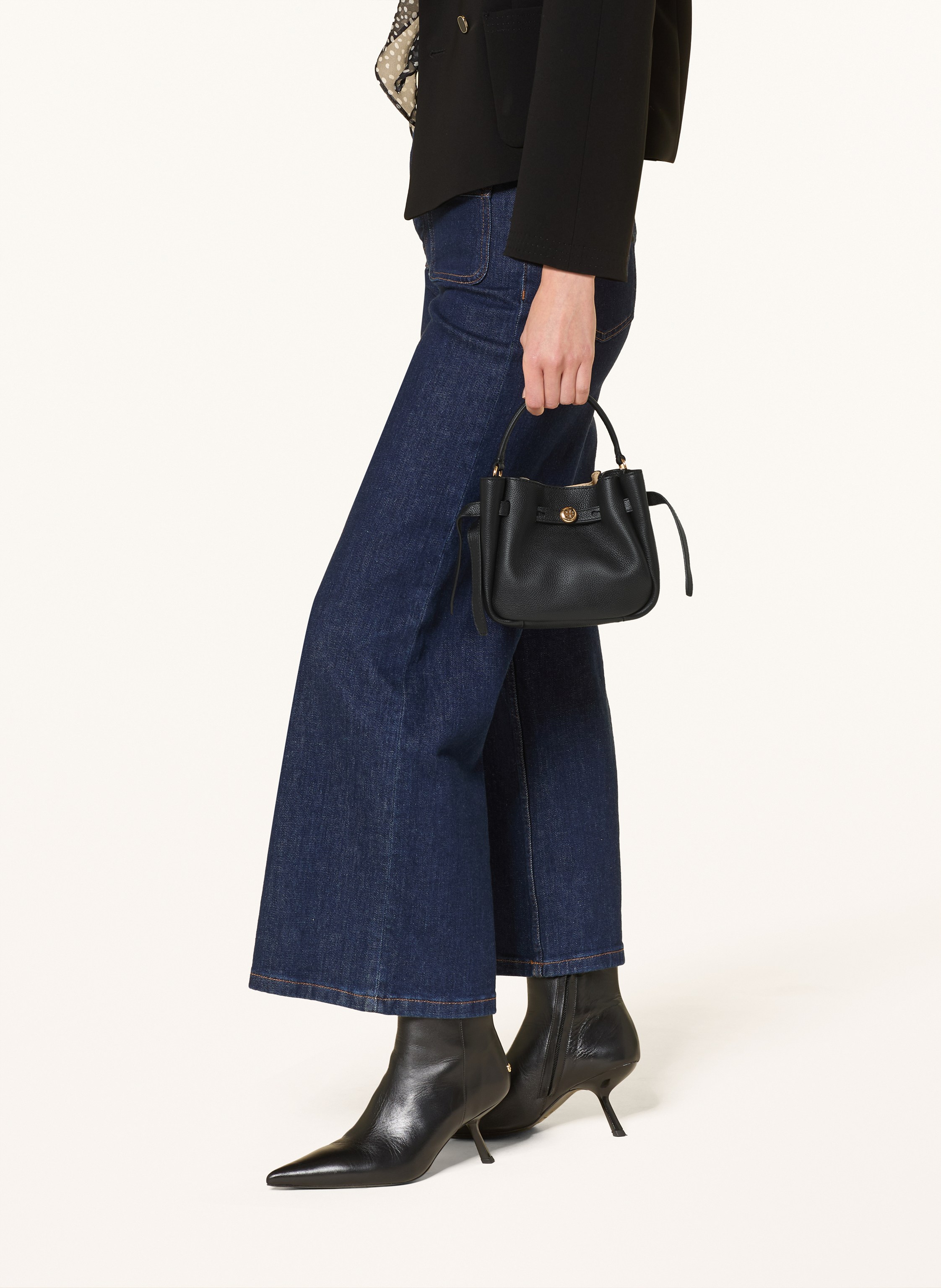 Thumbnail - Tory Burch Handtasche Romy Mini schwarz