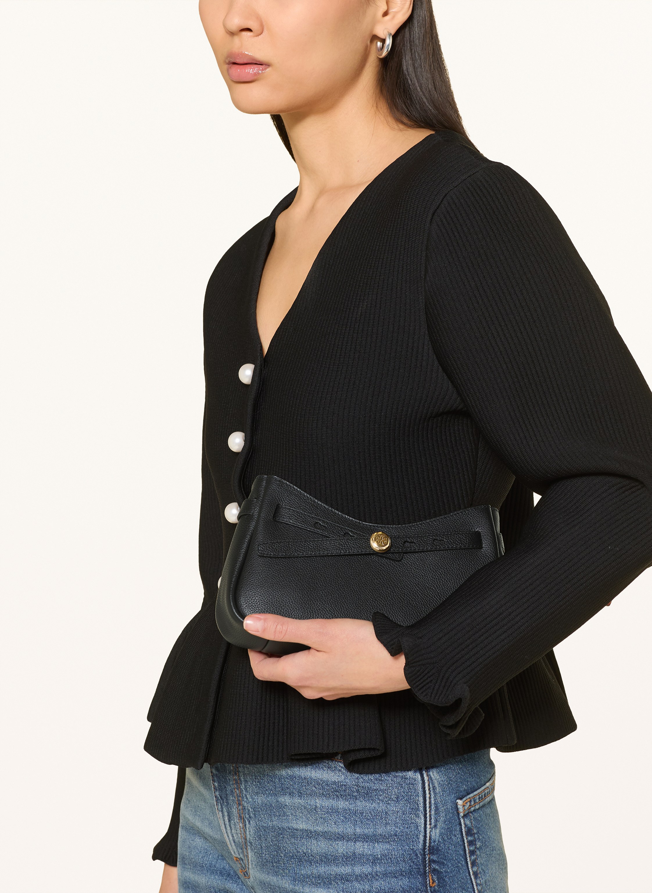 Thumbnail - Tory Burch Umhängetasche Romy schwarz