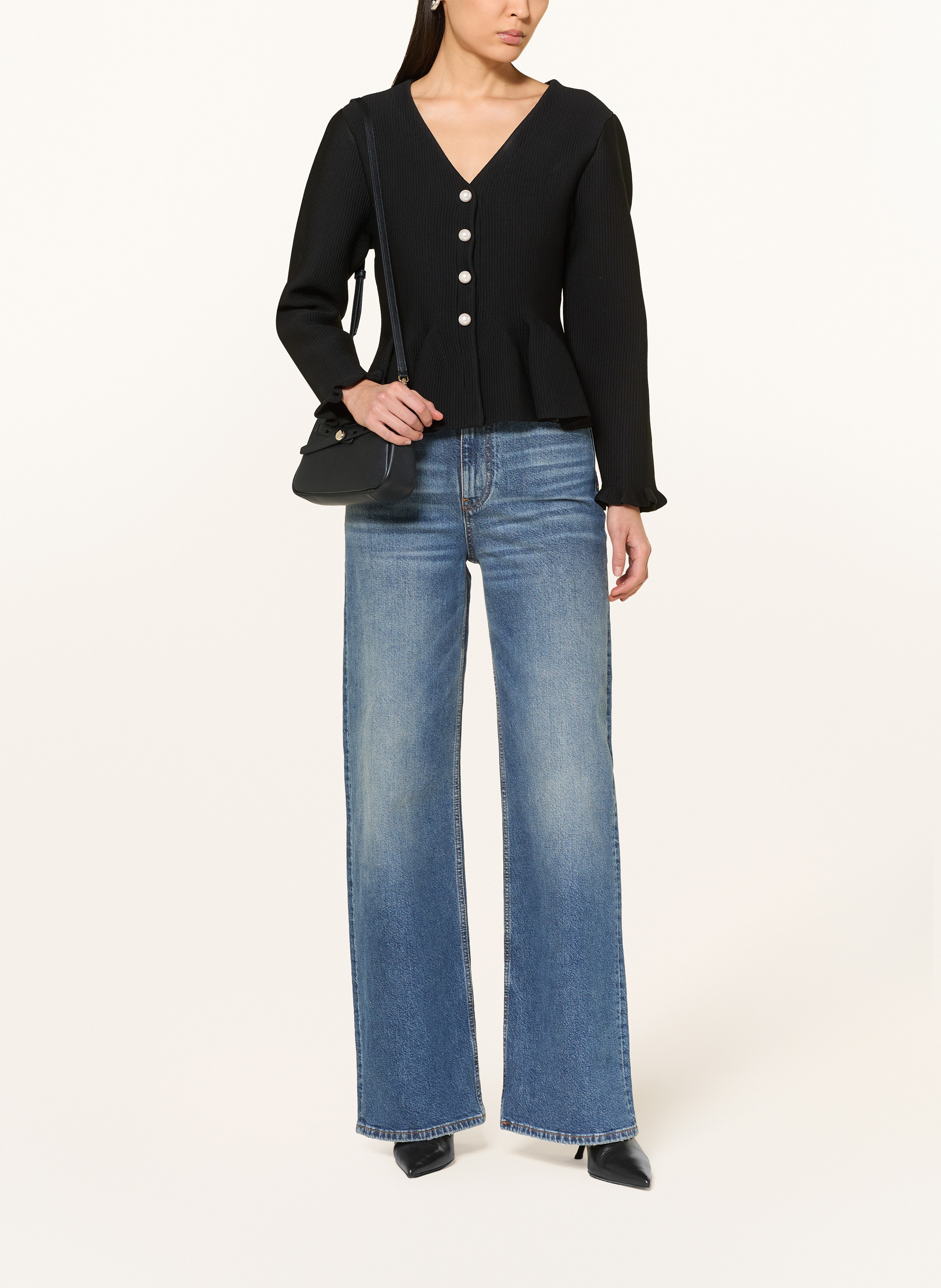 Thumbnail - Tory Burch Umhängetasche Romy schwarz