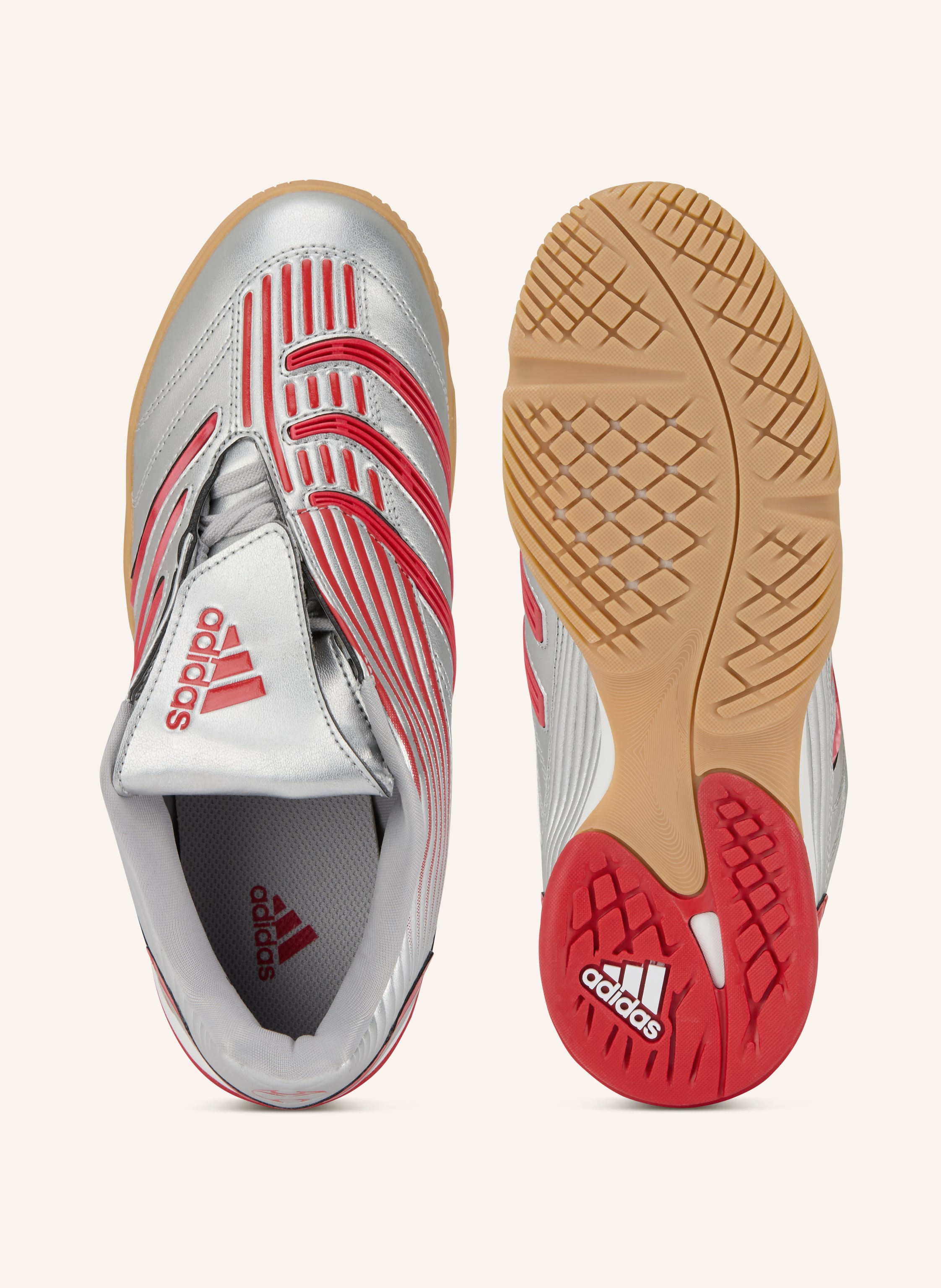 Thumbnail - Adidas Originals Sneaker Predator Sala silber