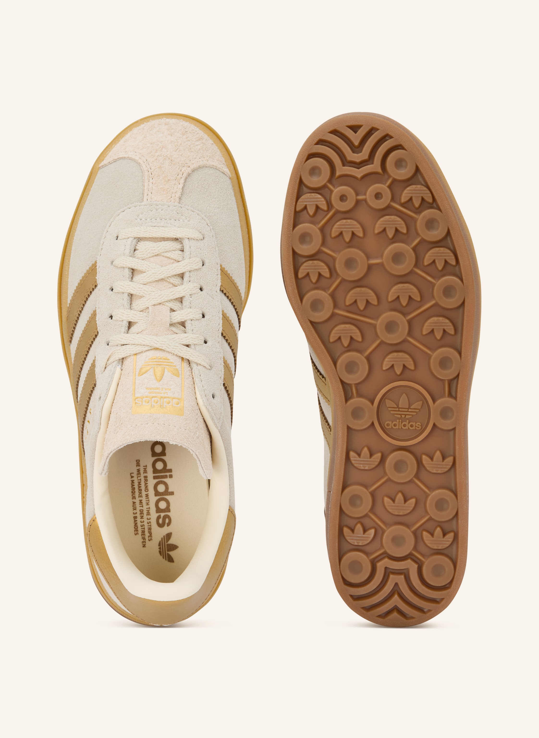 Thumbnail - Adidas Originals Sneaker Gazelle Bold beige