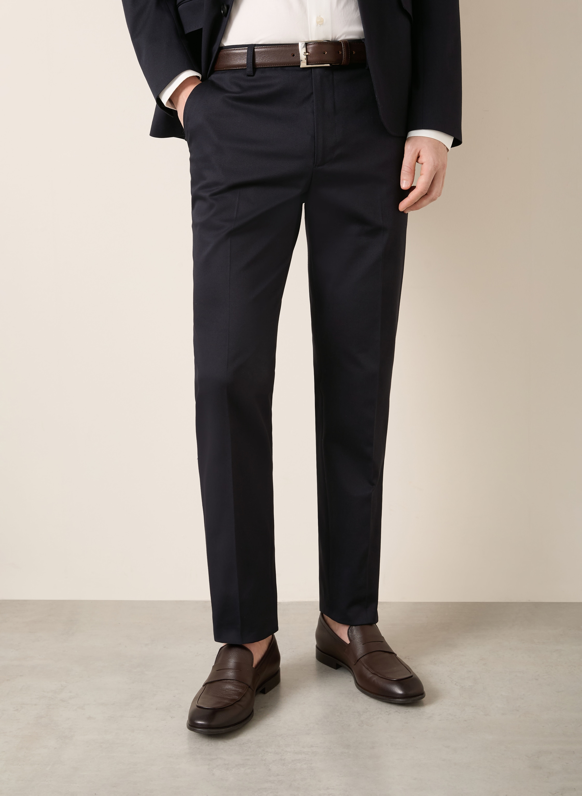 Thumbnail - Etro Chino Slim Fit blau