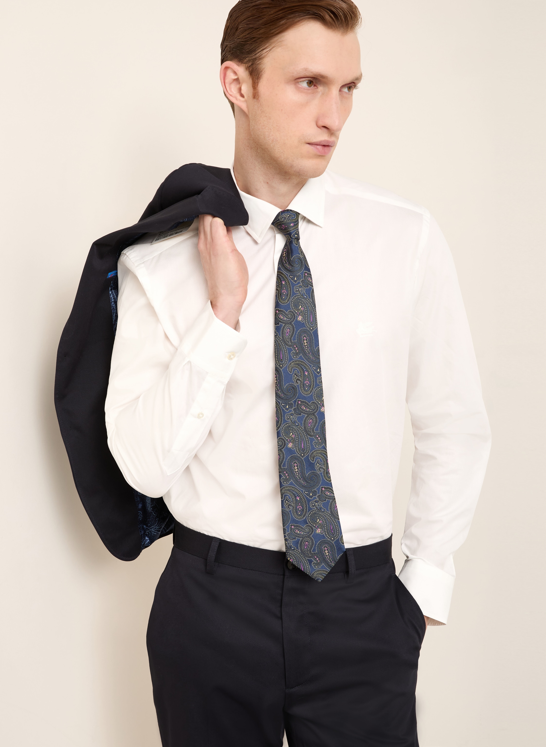 Thumbnail - Etro Hemd Regular Fit weiss