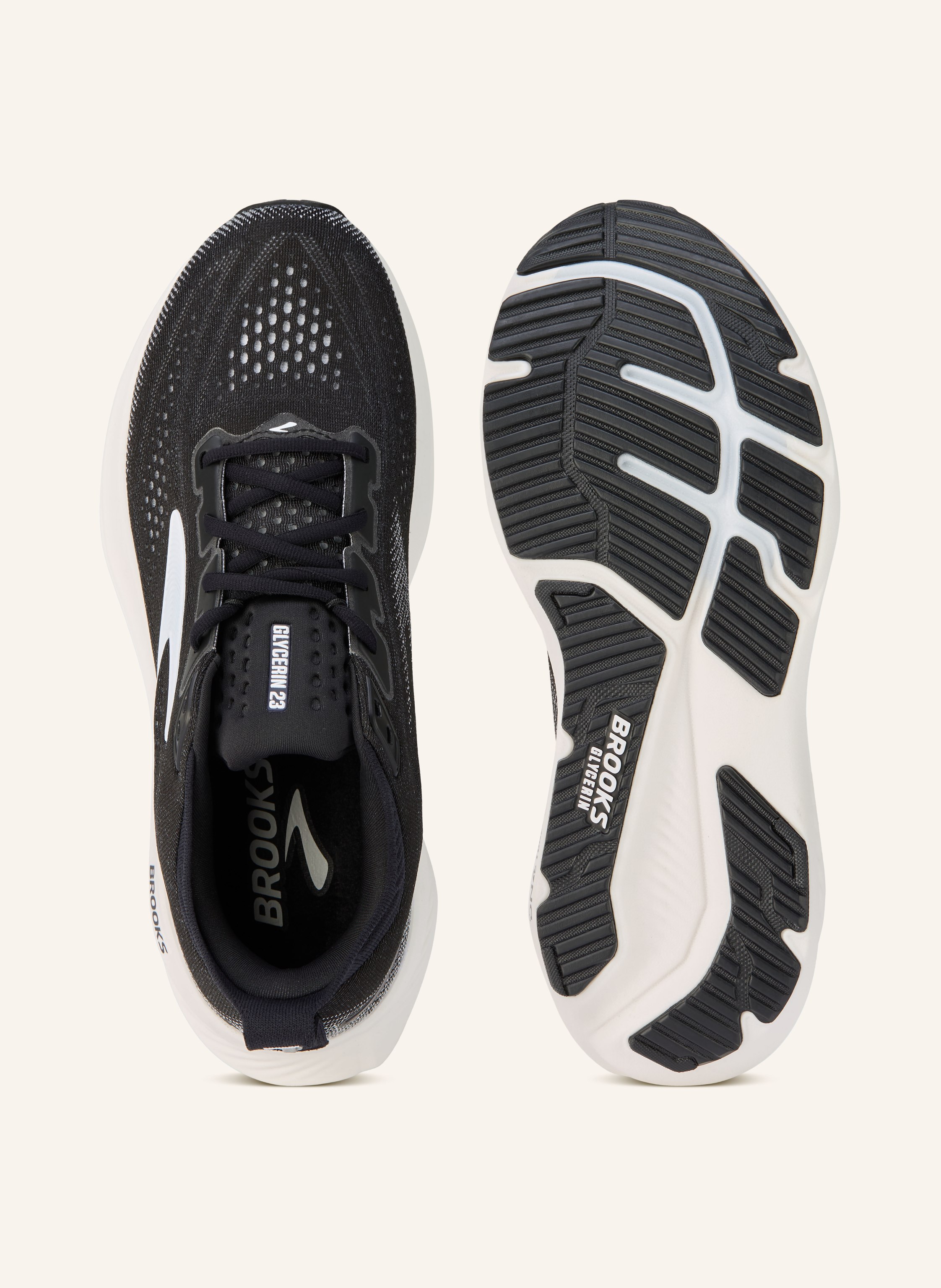 Thumbnail - Brooks Laufschuhe Glycerin 23 schwarz