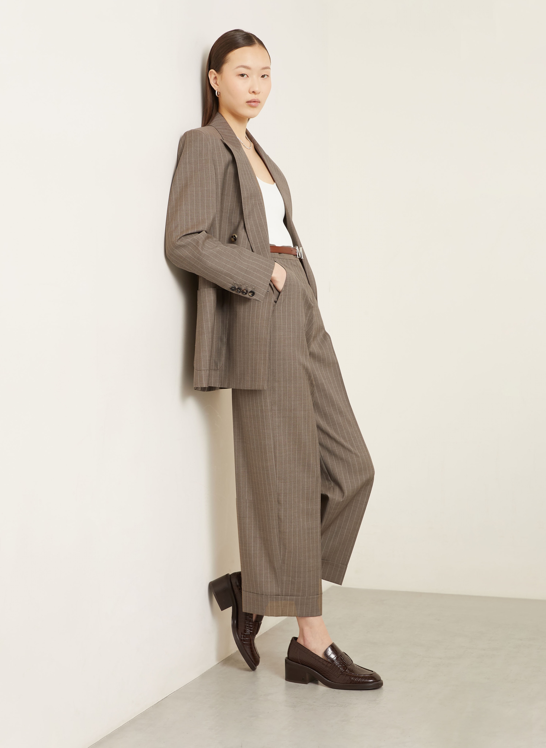 Thumbnail - Max Mara Culotte Mxmmanetta braun