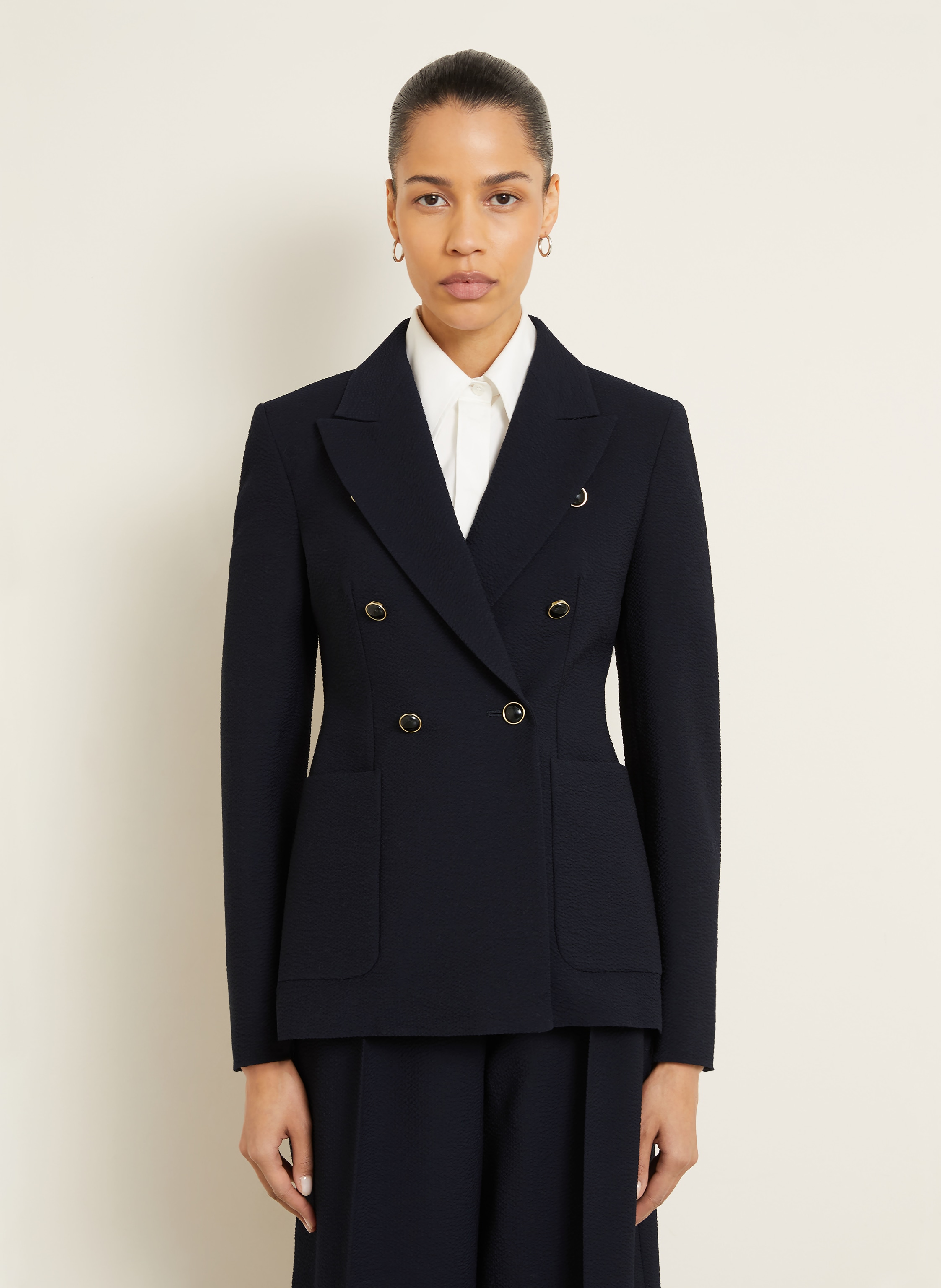 Thumbnail - Max Mara Blazer Ricetta blau