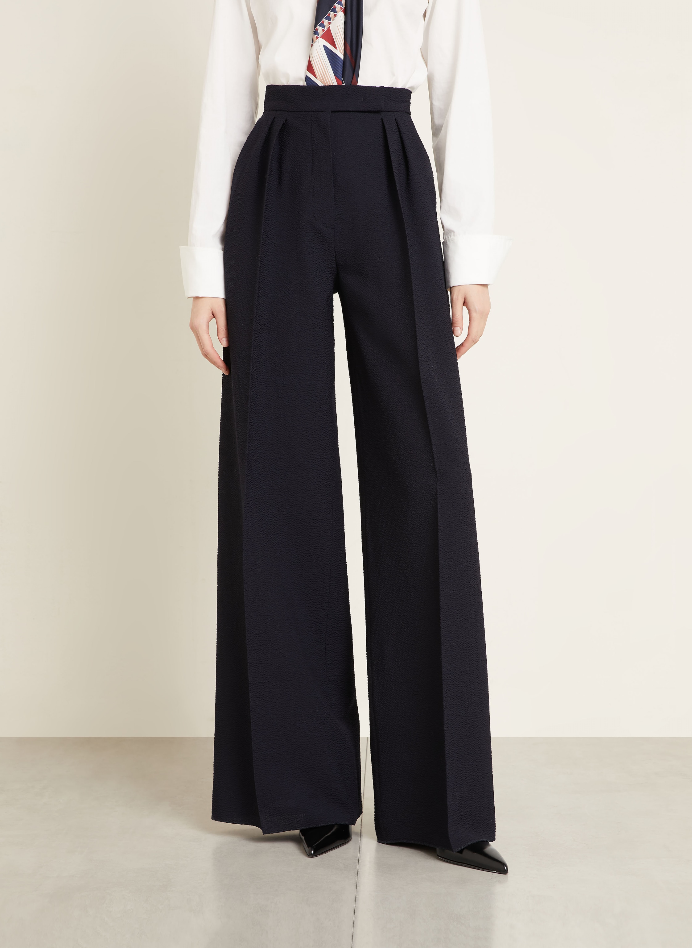 Thumbnail - Max Mara Marlenehose Mxmsecolo blau