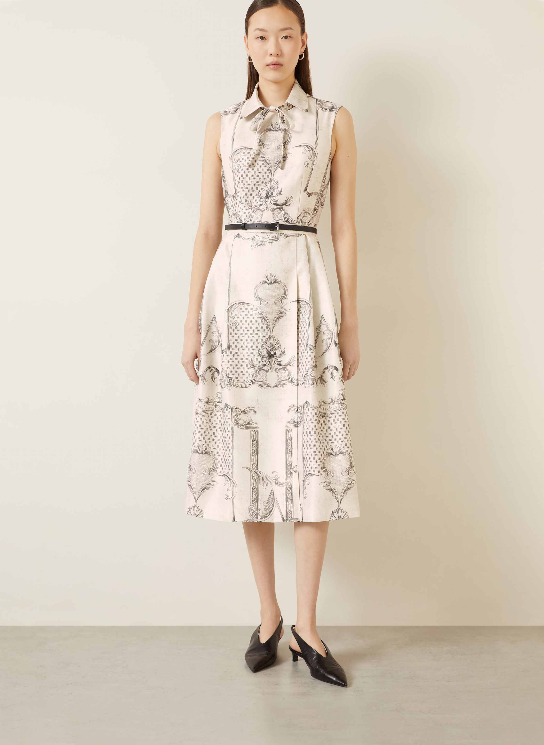 Thumbnail - Max Mara Kleid Tambuto beige