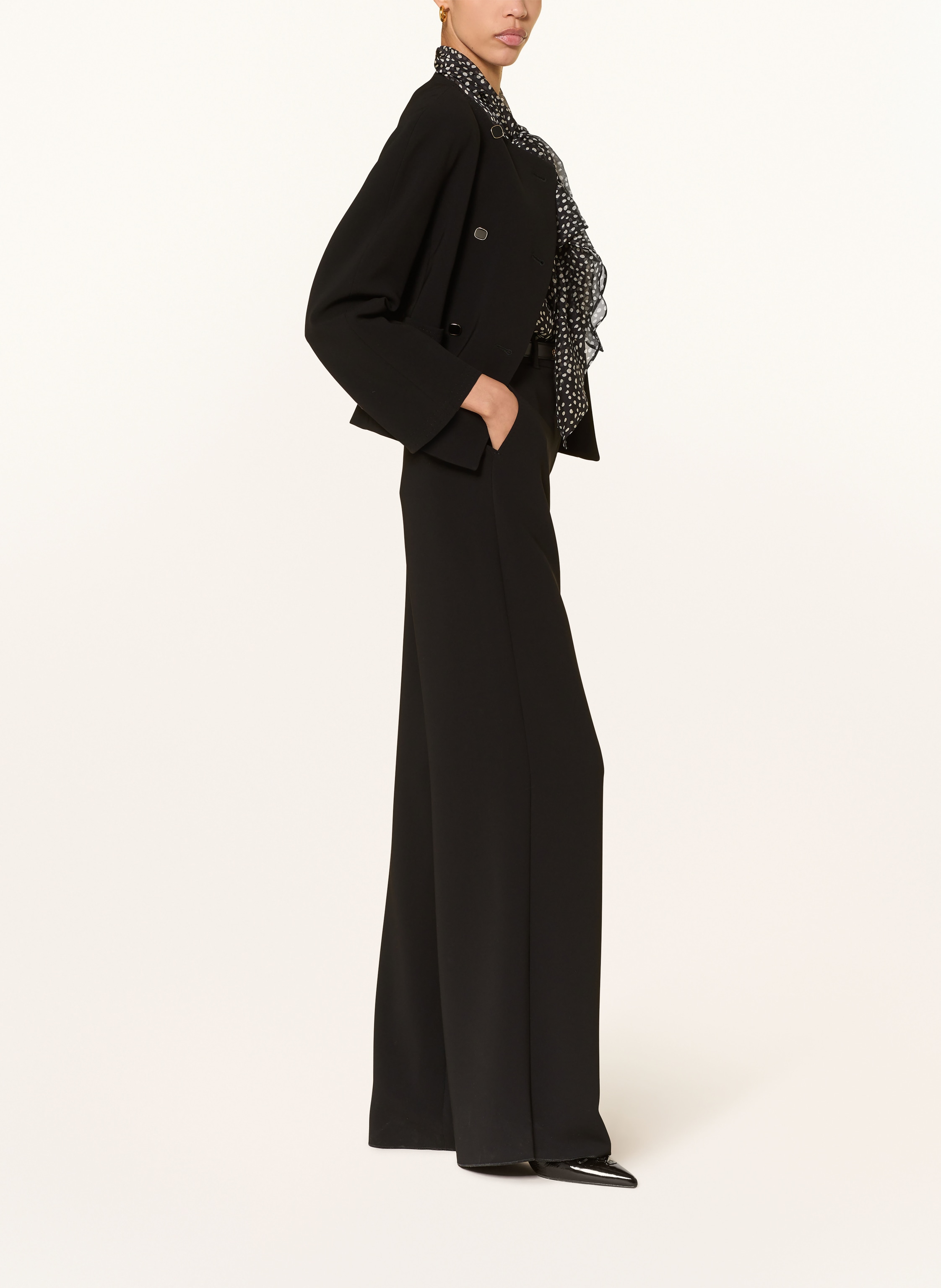 Thumbnail - Max Mara Studio Hose Amico schwarz