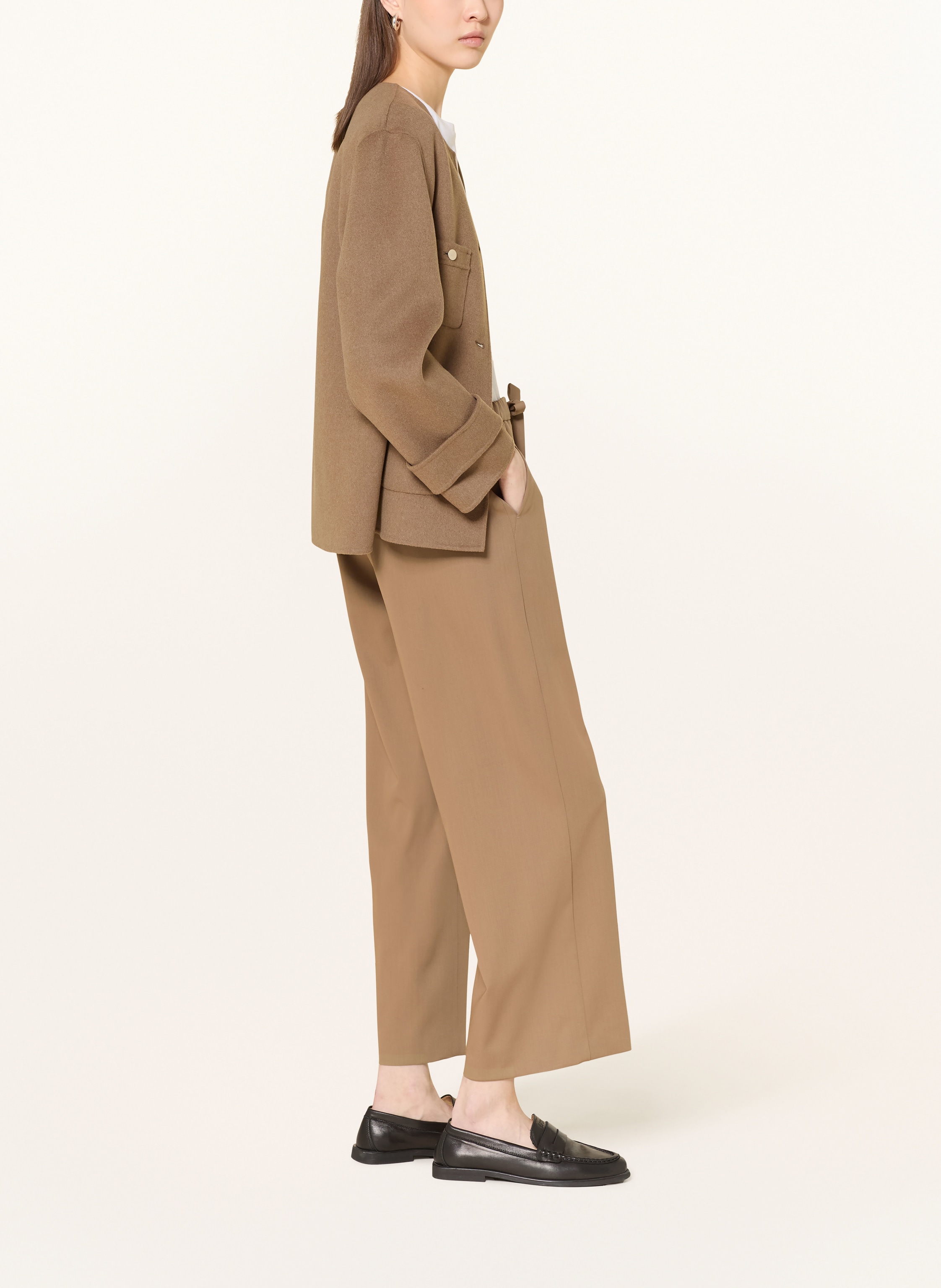 Thumbnail - S Max Mara Culotte Margenta braun