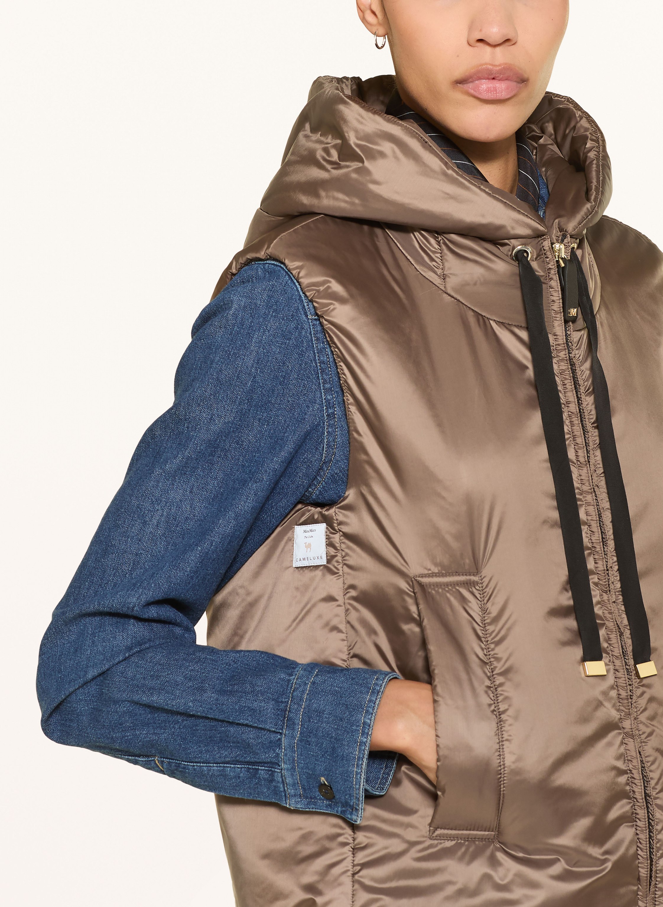 Thumbnail - Max Mara The Cube Weste Greengo braun