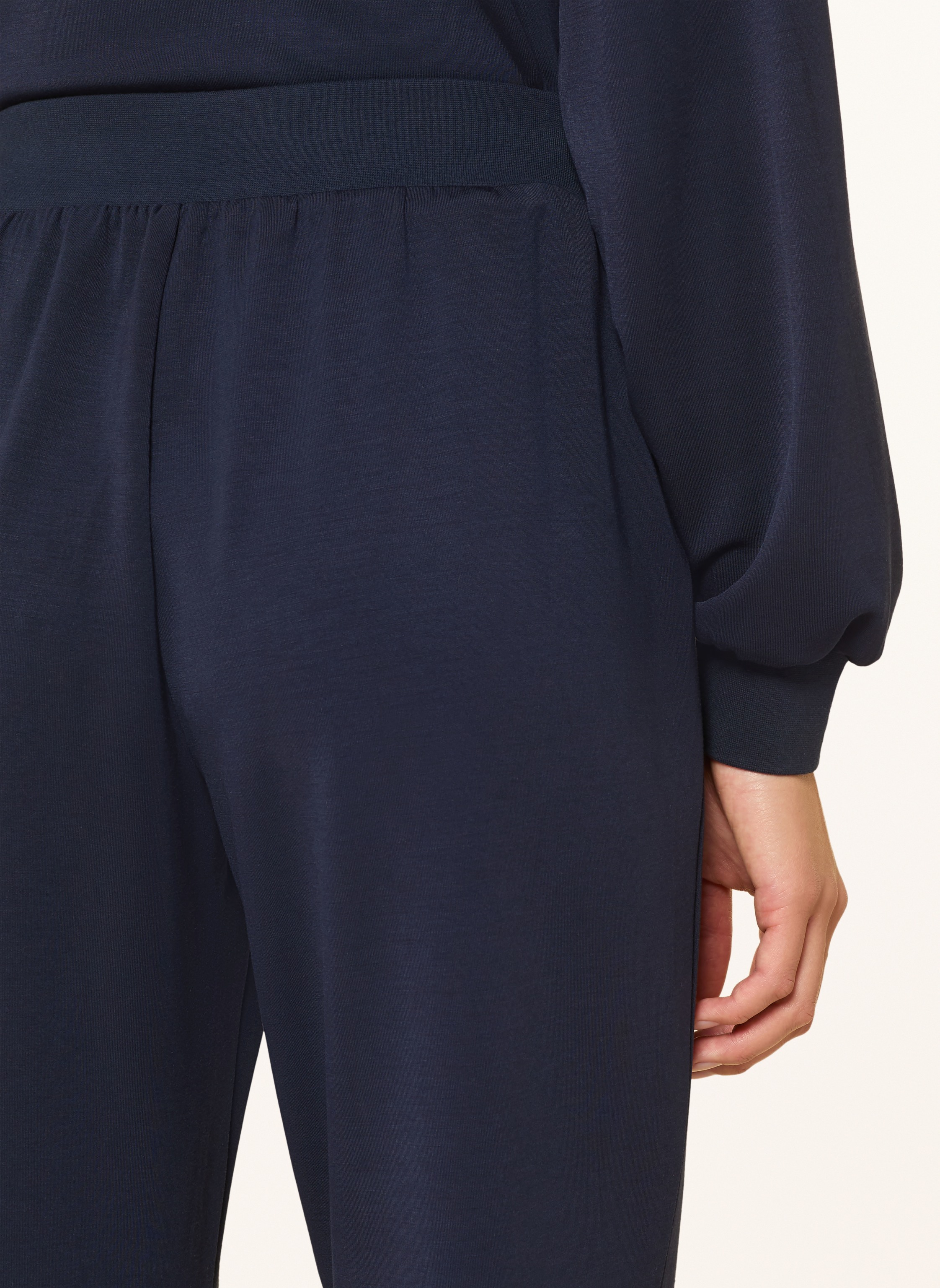 Thumbnail - Liu Jo Set: Sweat-Troyer Und Sweatpants Mit Schmucksteinen blau