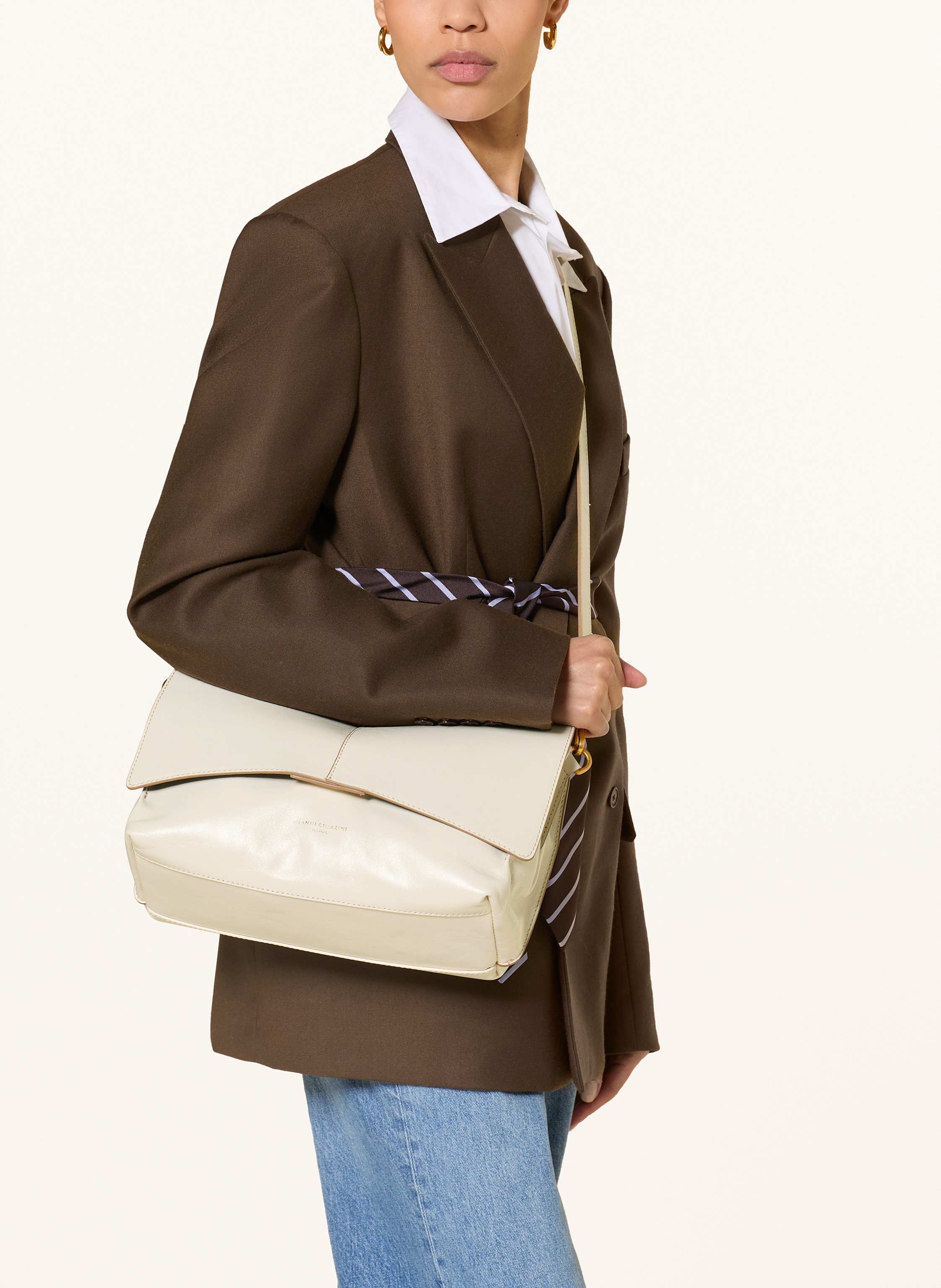 Thumbnail - Gianni Chiarini Umhängetasche Diva Medium weiss