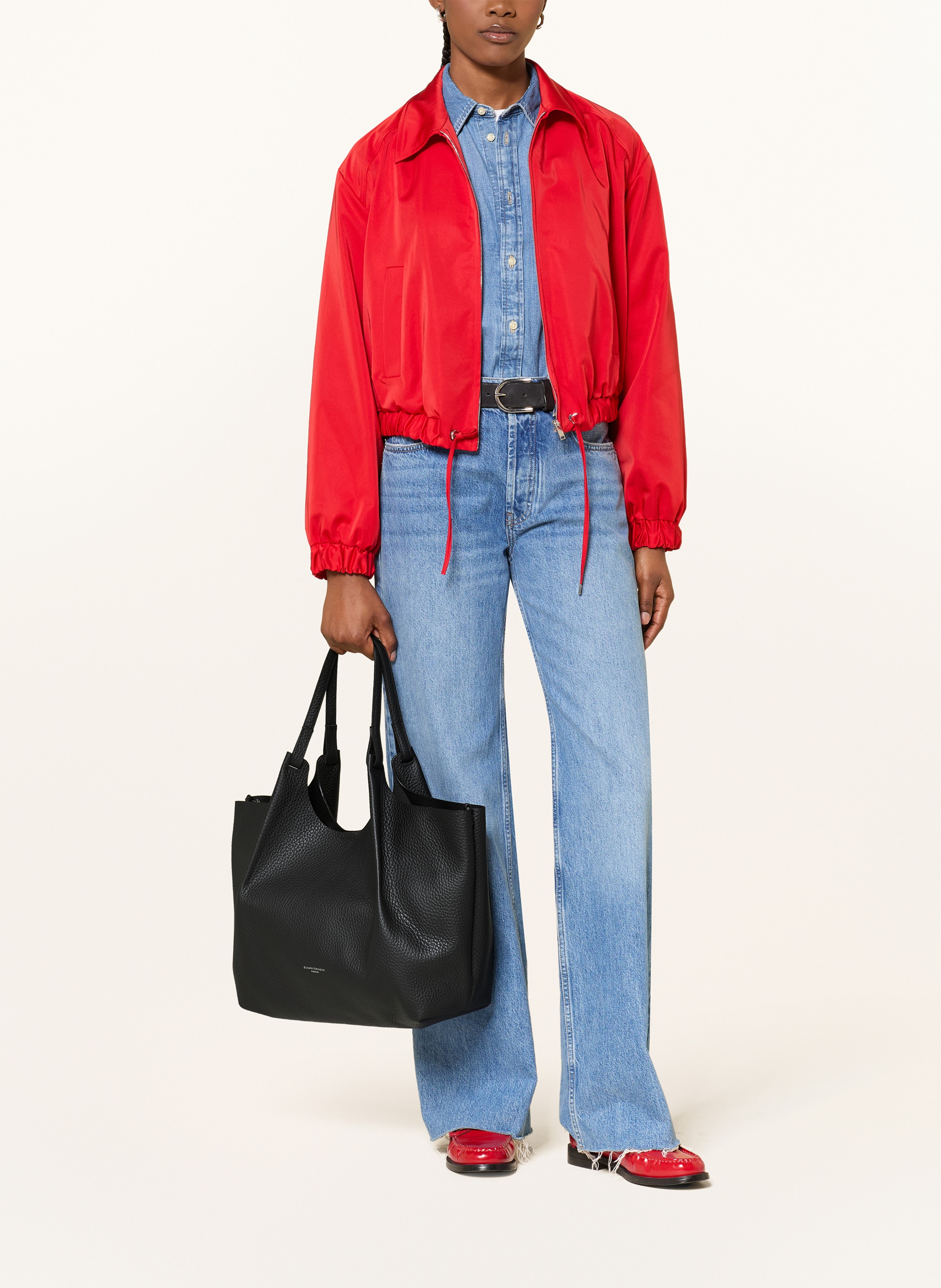 Thumbnail - Gianni Chiarini Shopper Dua Xl Mit Pouch schwarz