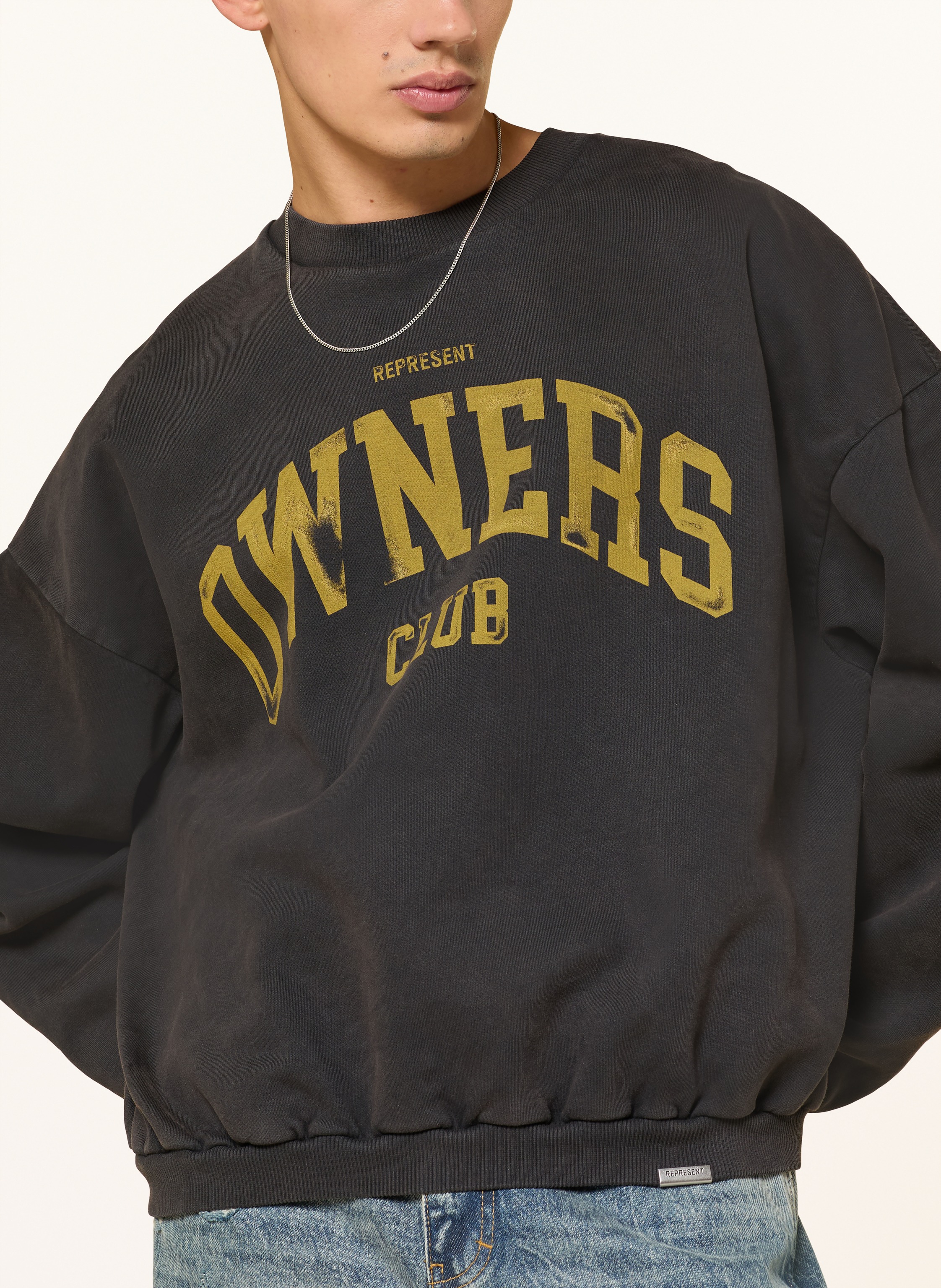 Thumbnail - Represent Sweatshirt schwarz