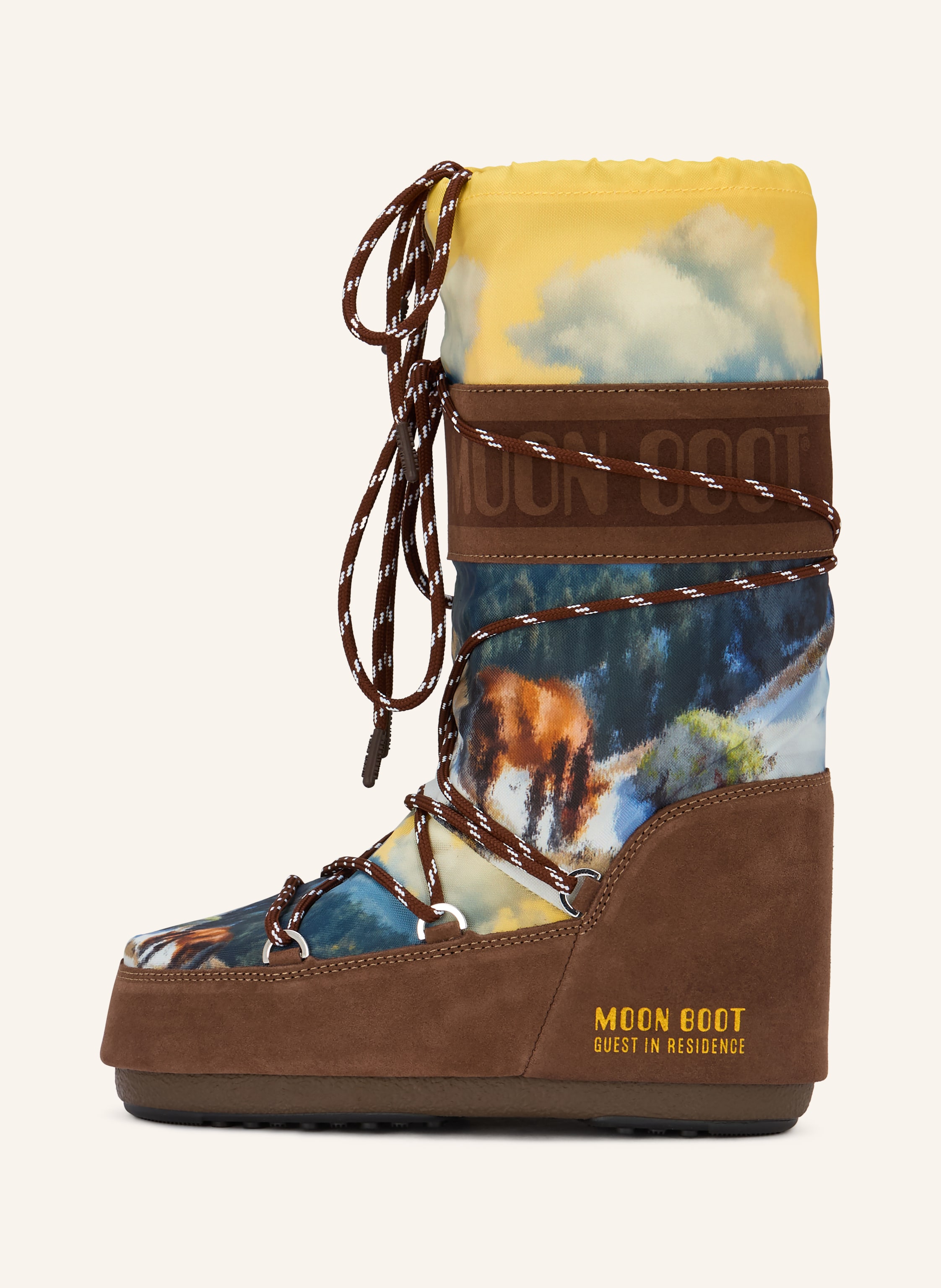 Thumbnail - Moon Boot Moon Boot Icon High Postcard braun