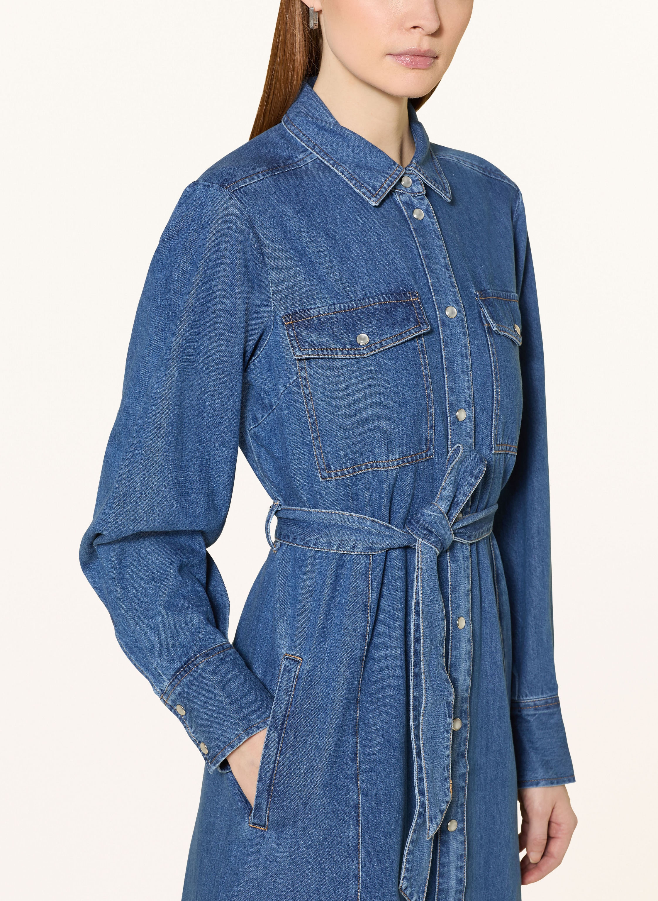 Thumbnail - Part Two Jeanskleid blau