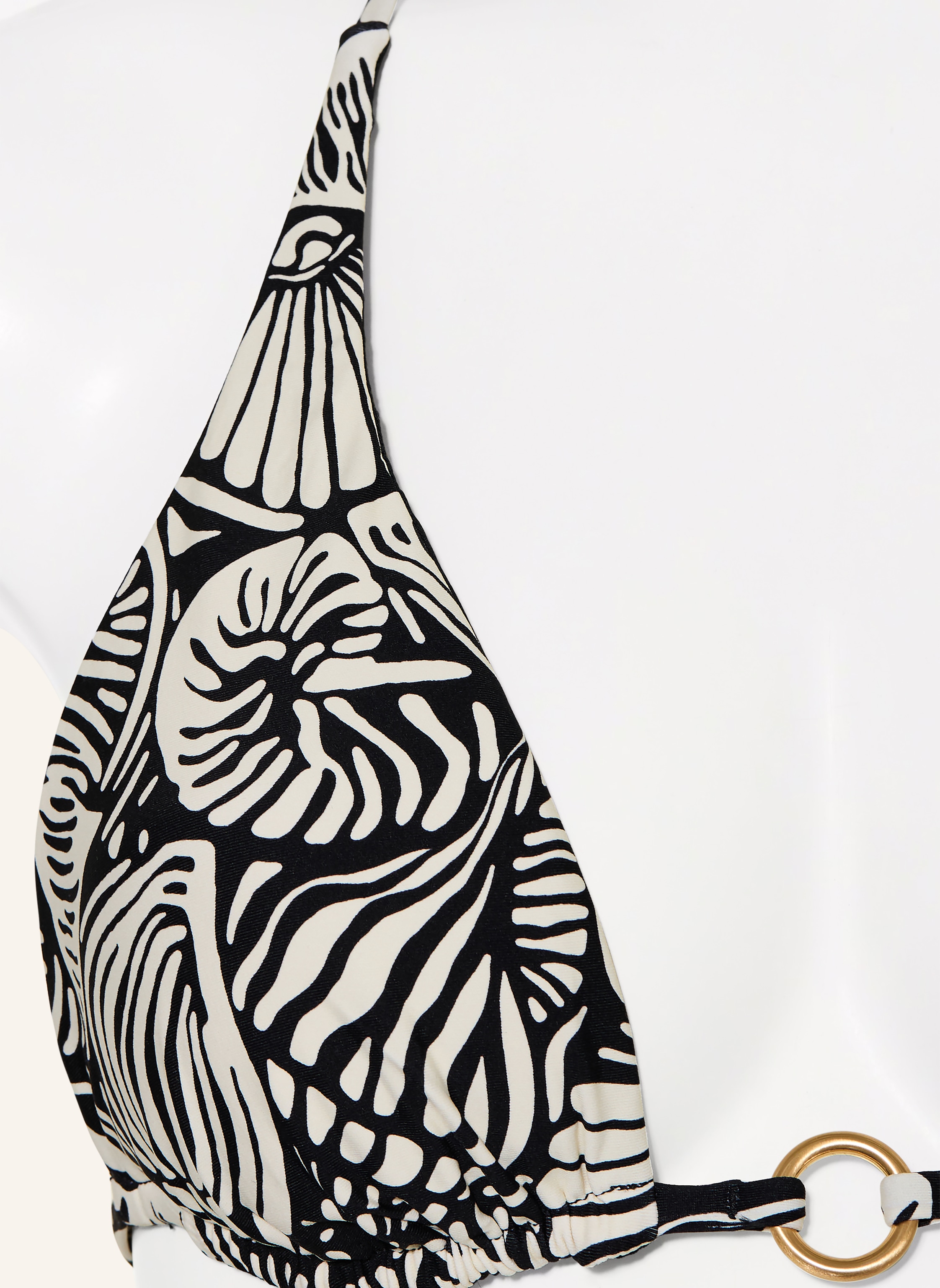 Thumbnail - Seafolly Triangel-Bikini-Top Shells Zum Wenden schwarz